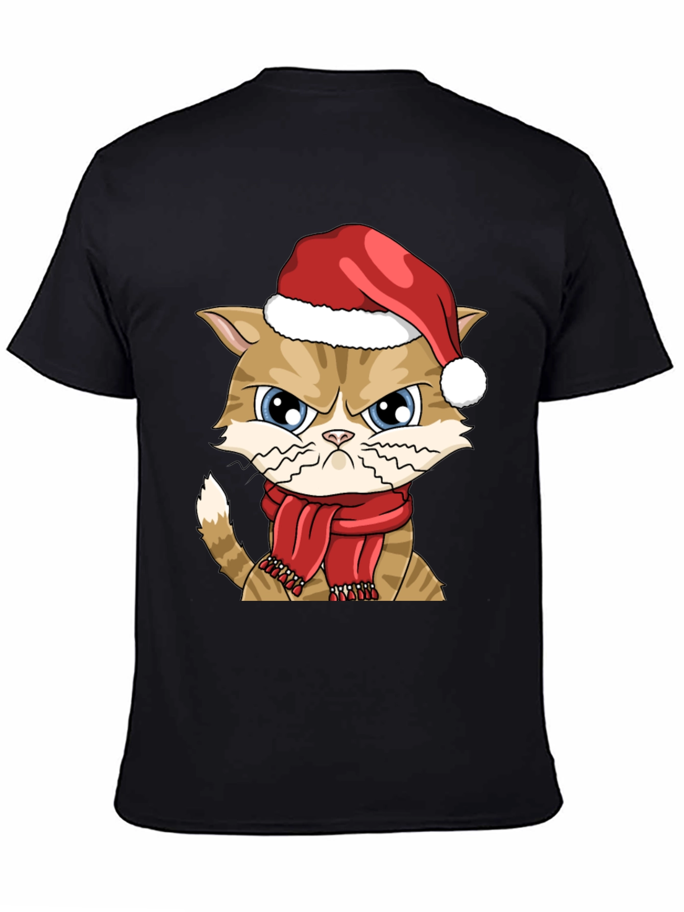 Grumpy Christmas Cat T-Shirt