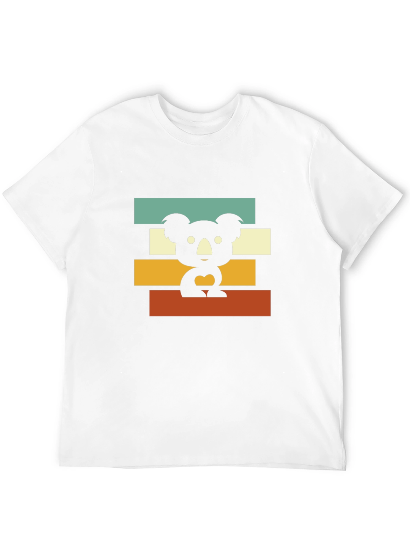 Retro Koala T-Shirt - Black Graphic Tee