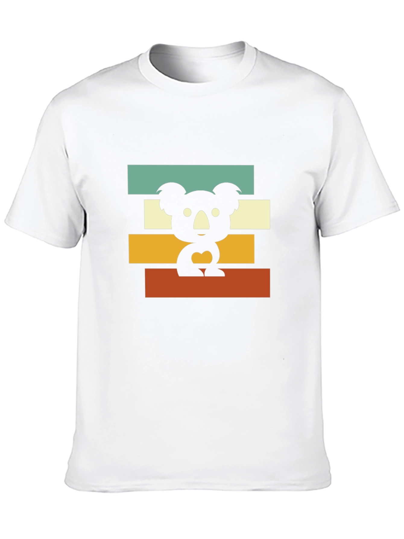 Retro Koala T-Shirt - Black Graphic Tee