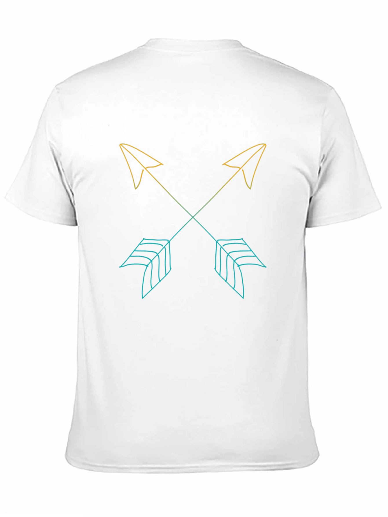 Crossed Arrows Graphic Tee - Casual Style