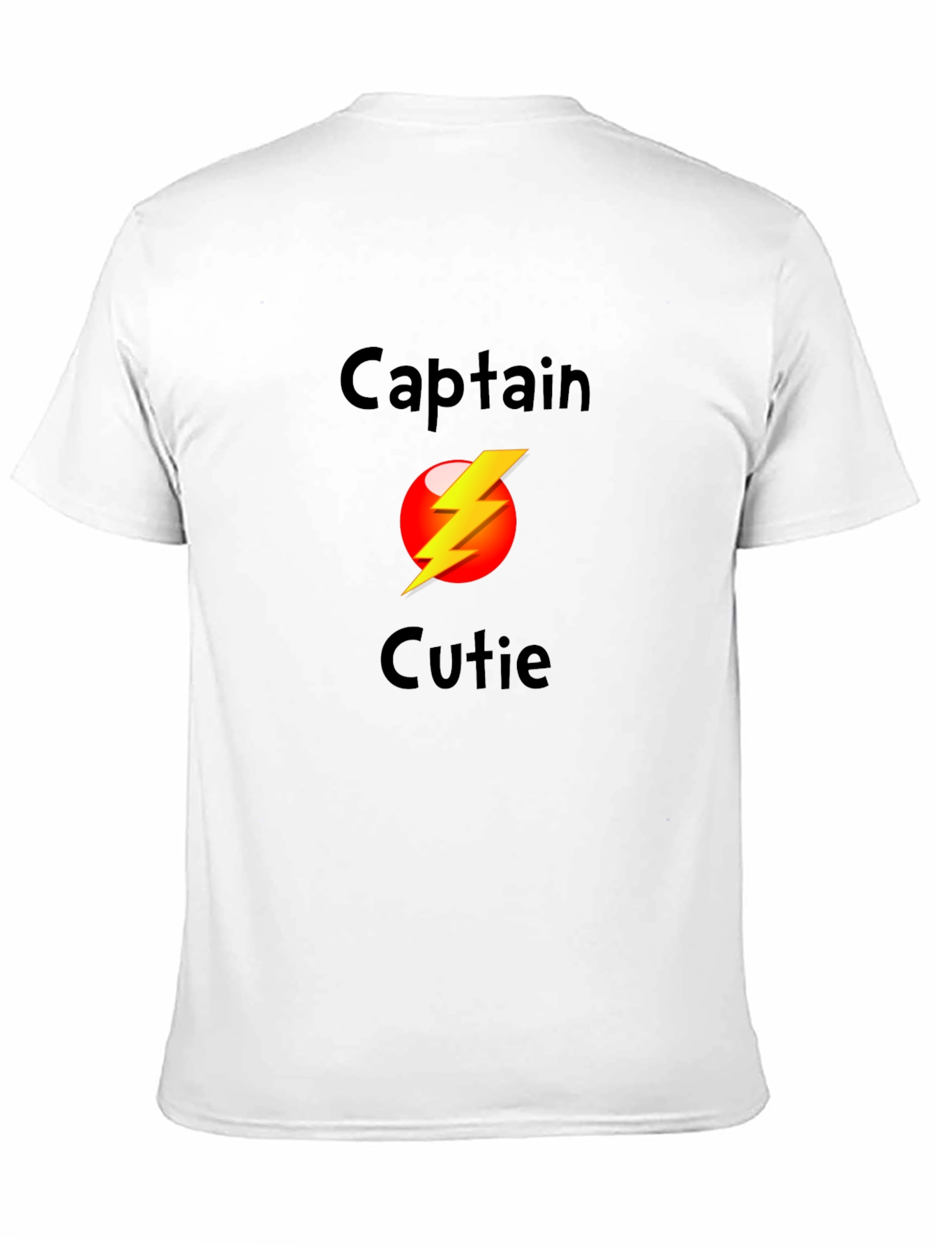 Captain Cutie Black T-Shirt