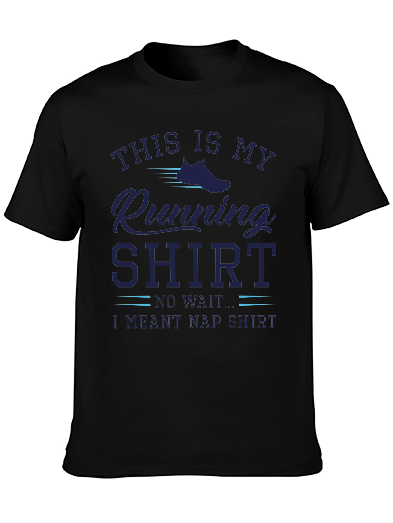 Funny Running Nap Shirt - Mens Graphic Tee