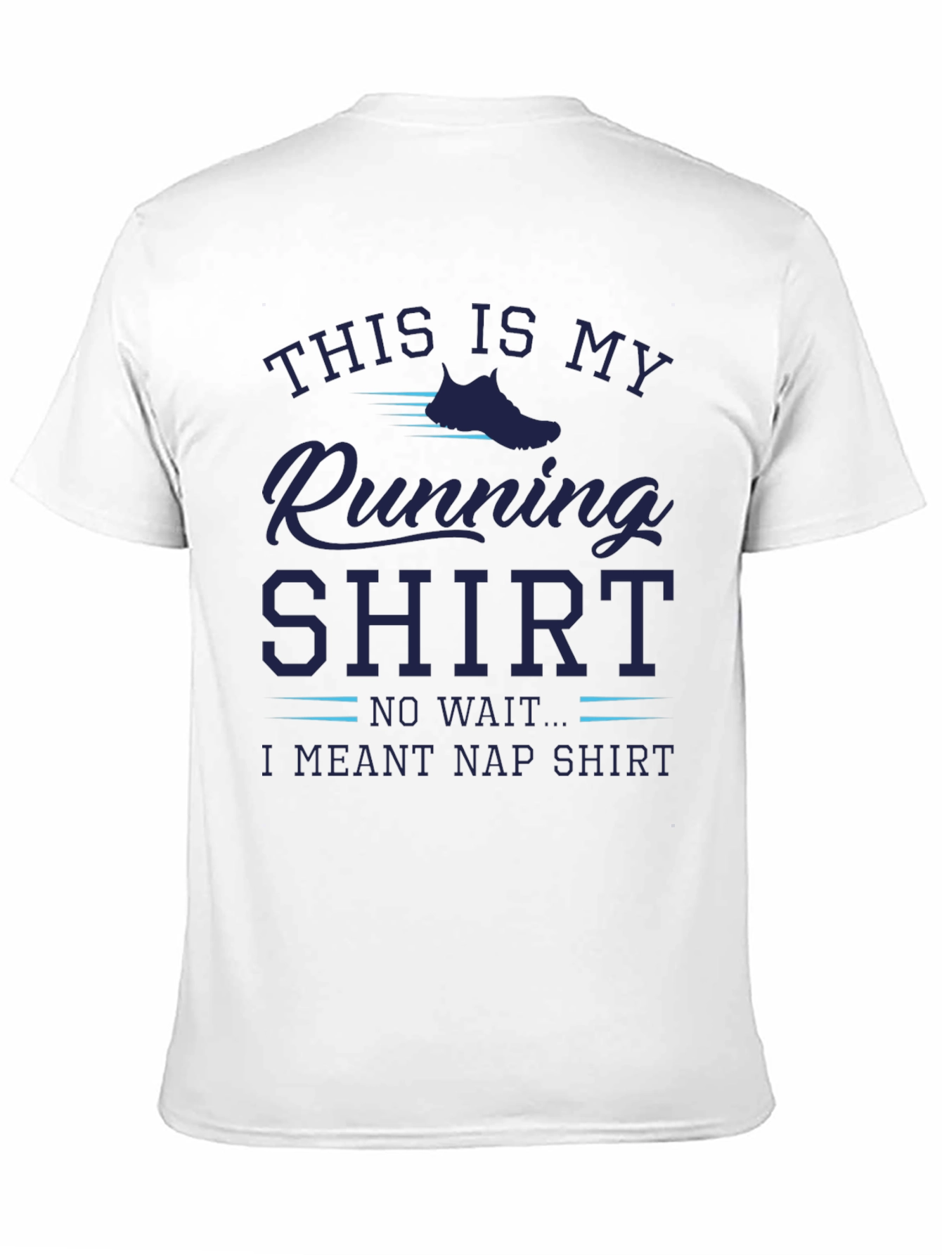 Funny Running Nap Shirt - Mens Graphic Tee