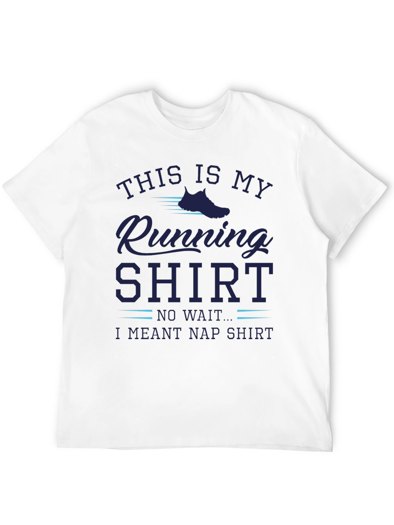 Funny Running Nap Shirt - Mens Graphic Tee
