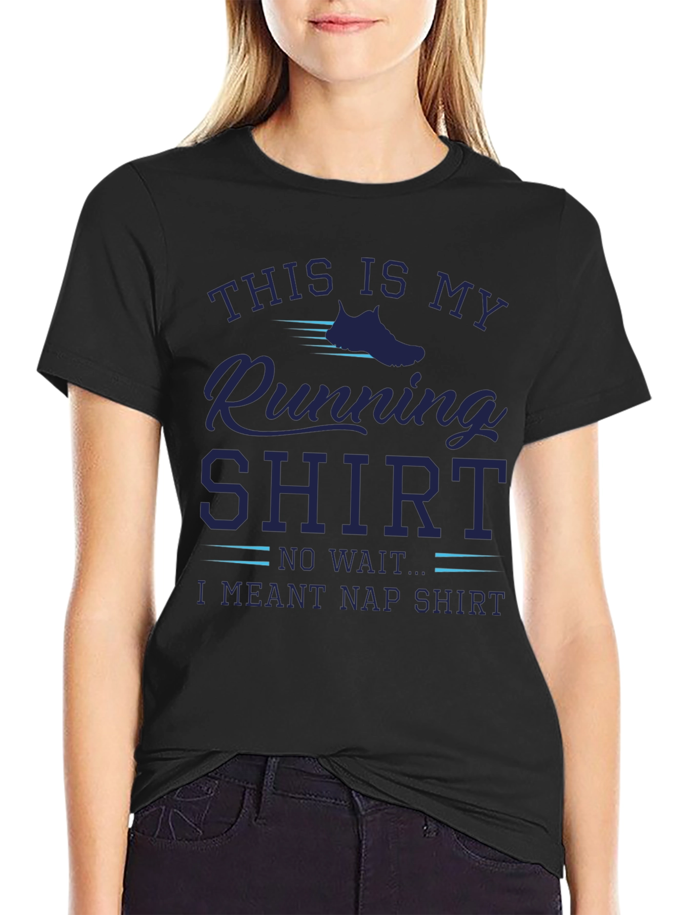 Funny Running Nap Shirt - Mens Graphic Tee