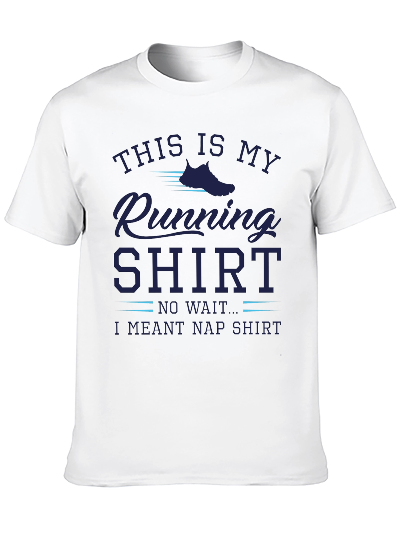 Funny Running Nap Shirt - Mens Graphic Tee