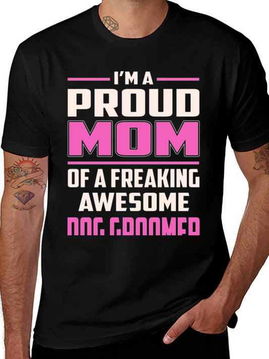 Proud Dog Groomer Mom T-Shirt