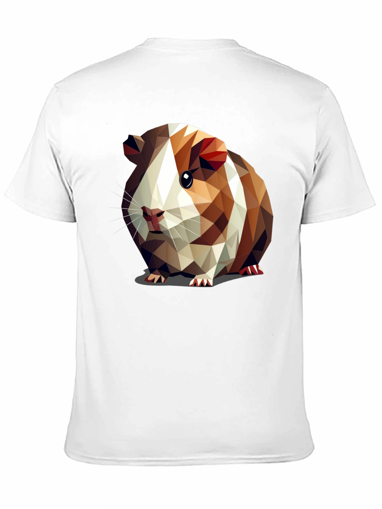 Guinea Pig Geometric Art T-Shirt