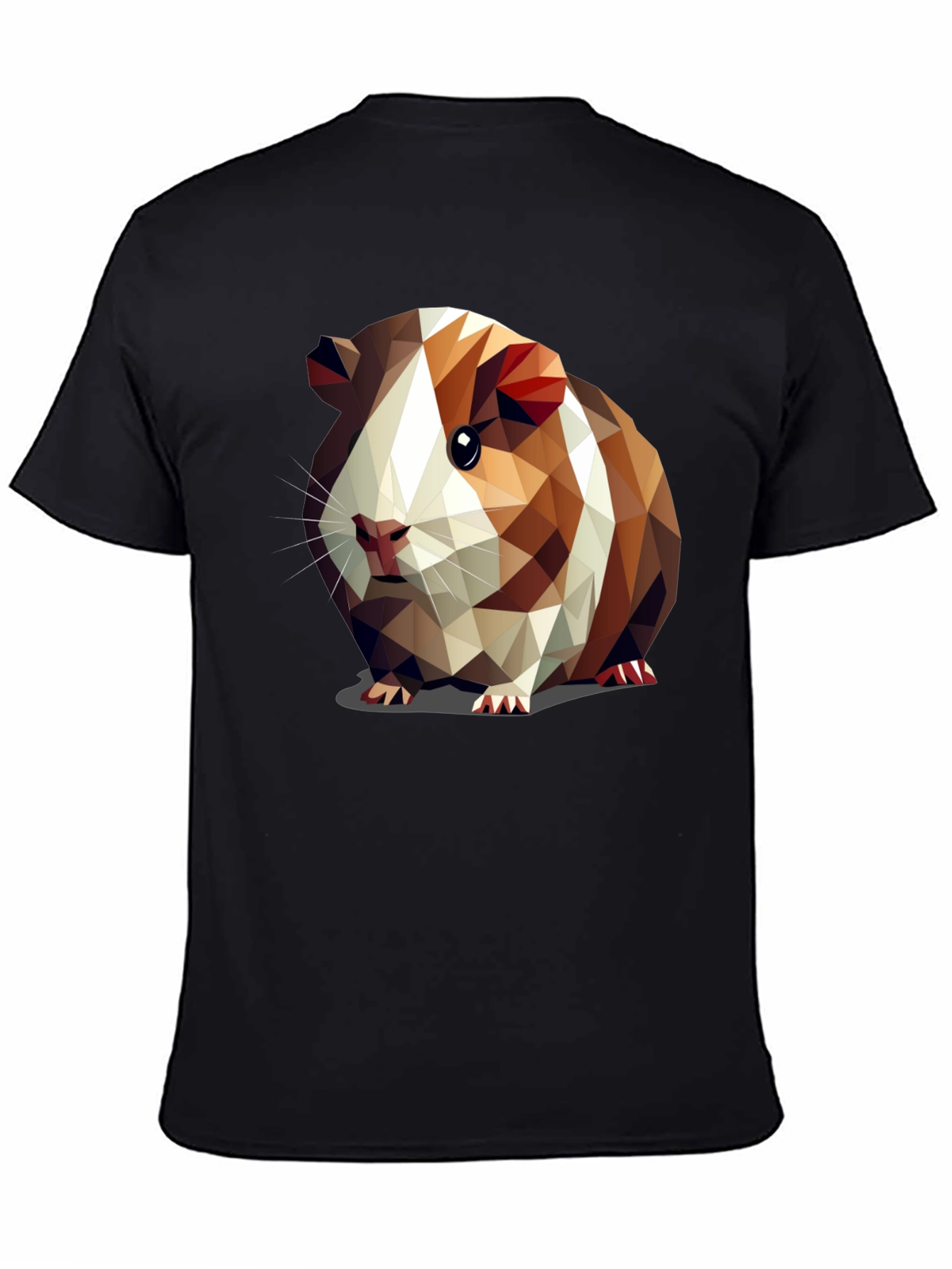 Guinea Pig Geometric Art T-Shirt