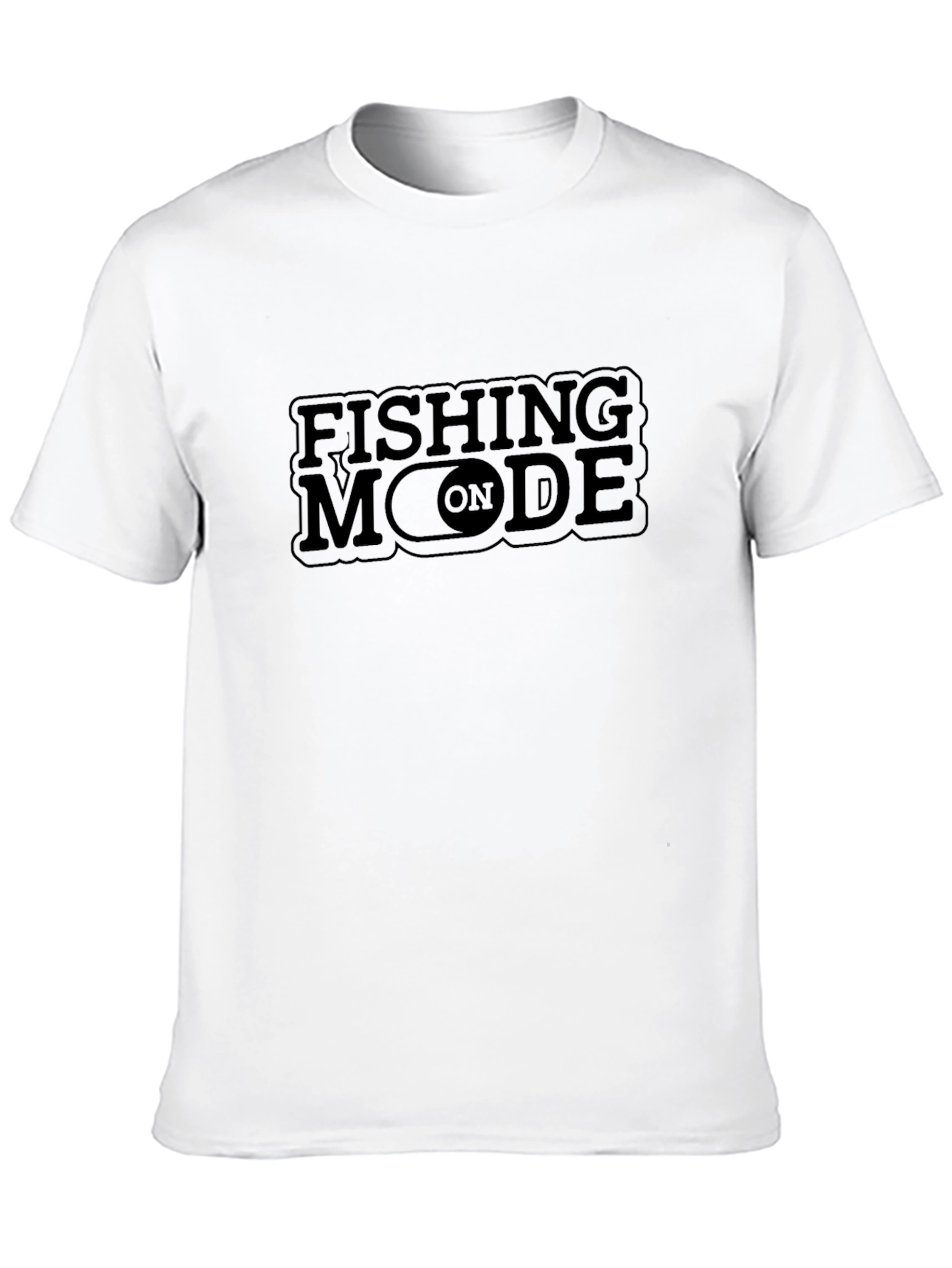 Fishing Mode On T-Shirt