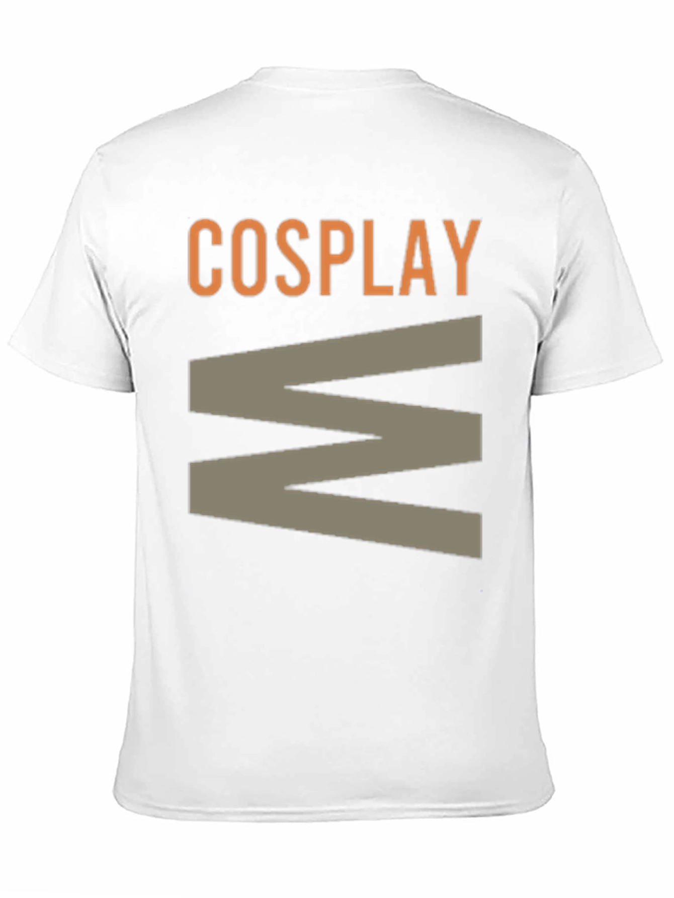 Cosplay Graphic Print Black T-Shirt