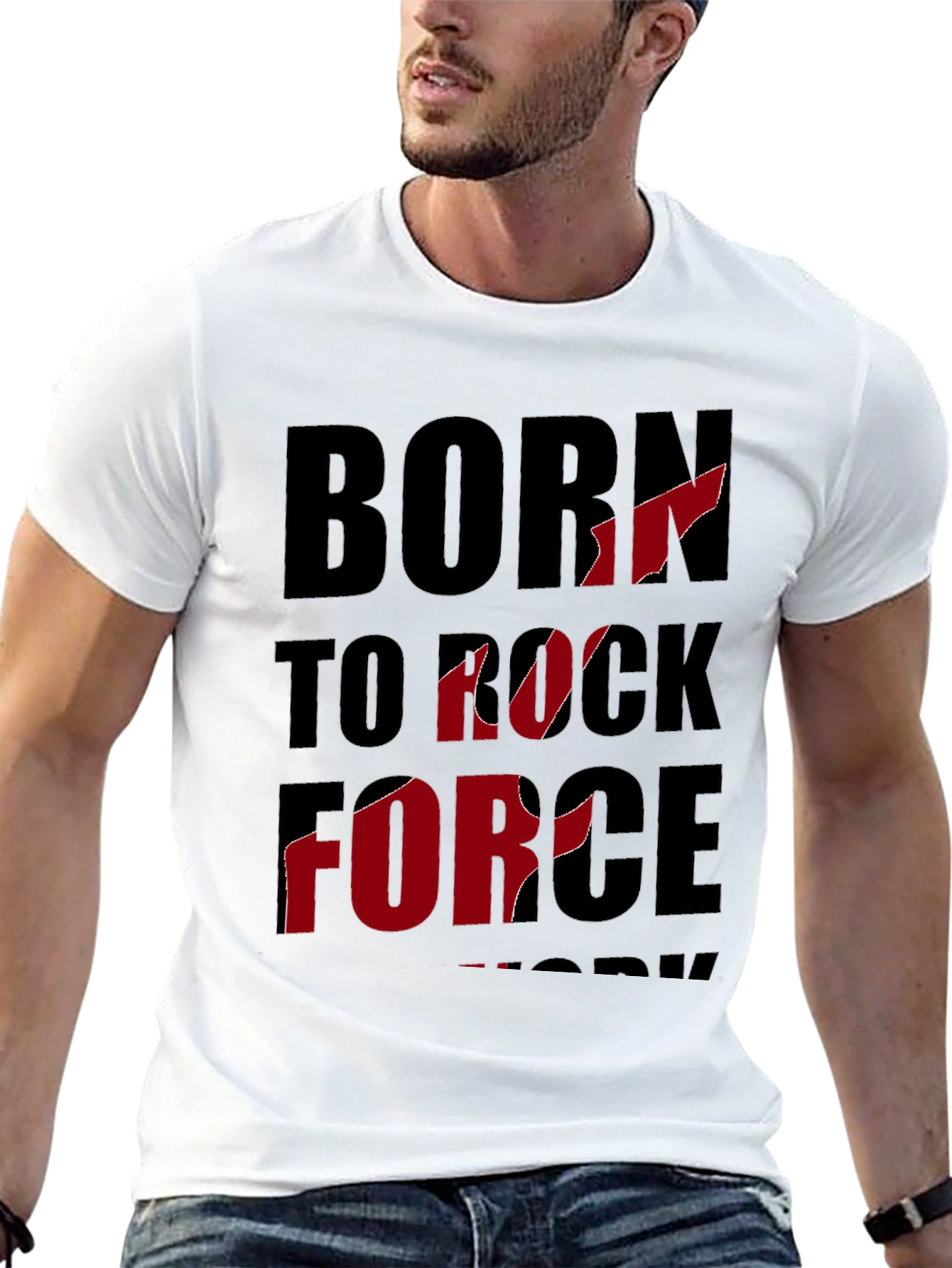Born To Rock Force Work T-Shirt