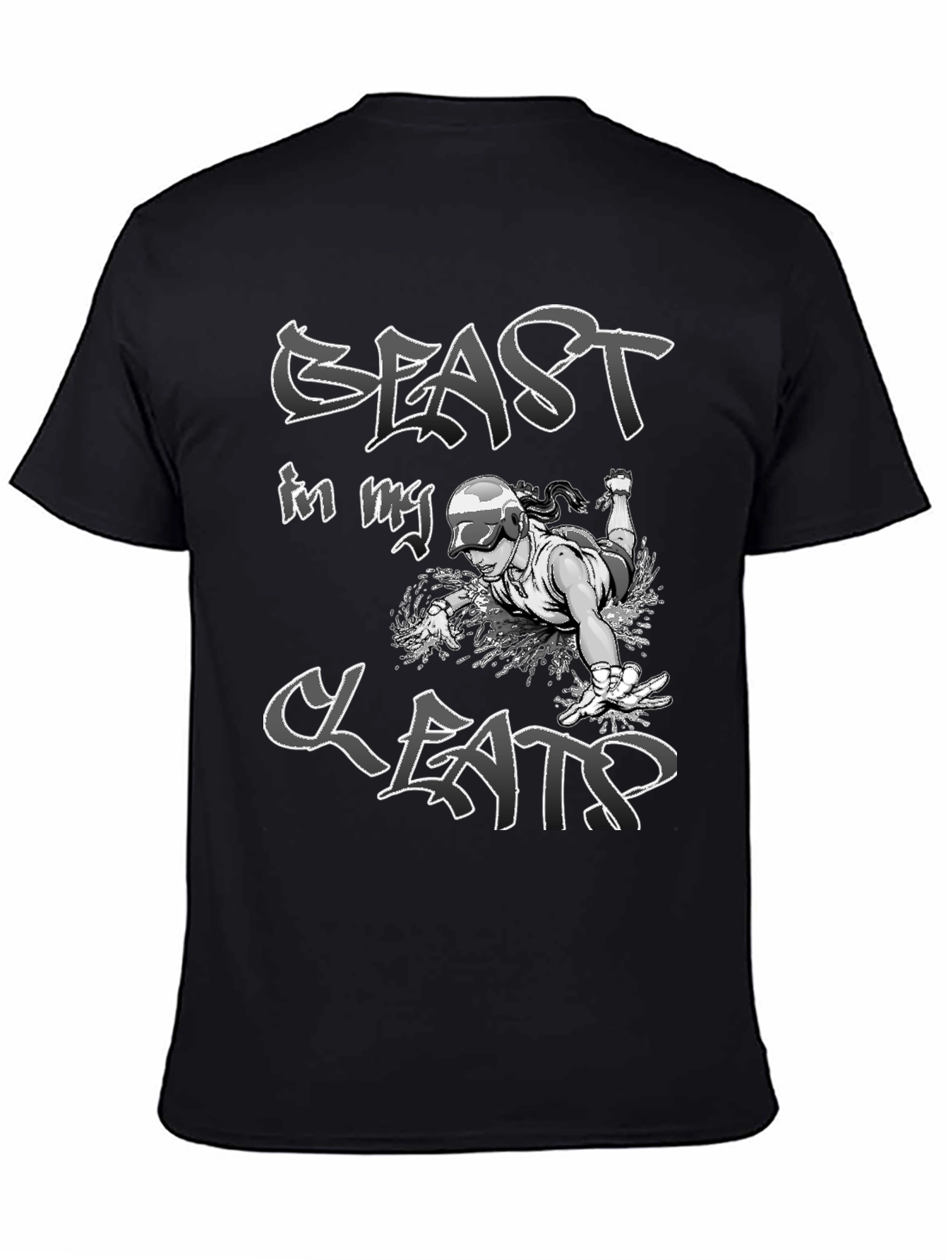 Beast In My Cleats Graphic Tee