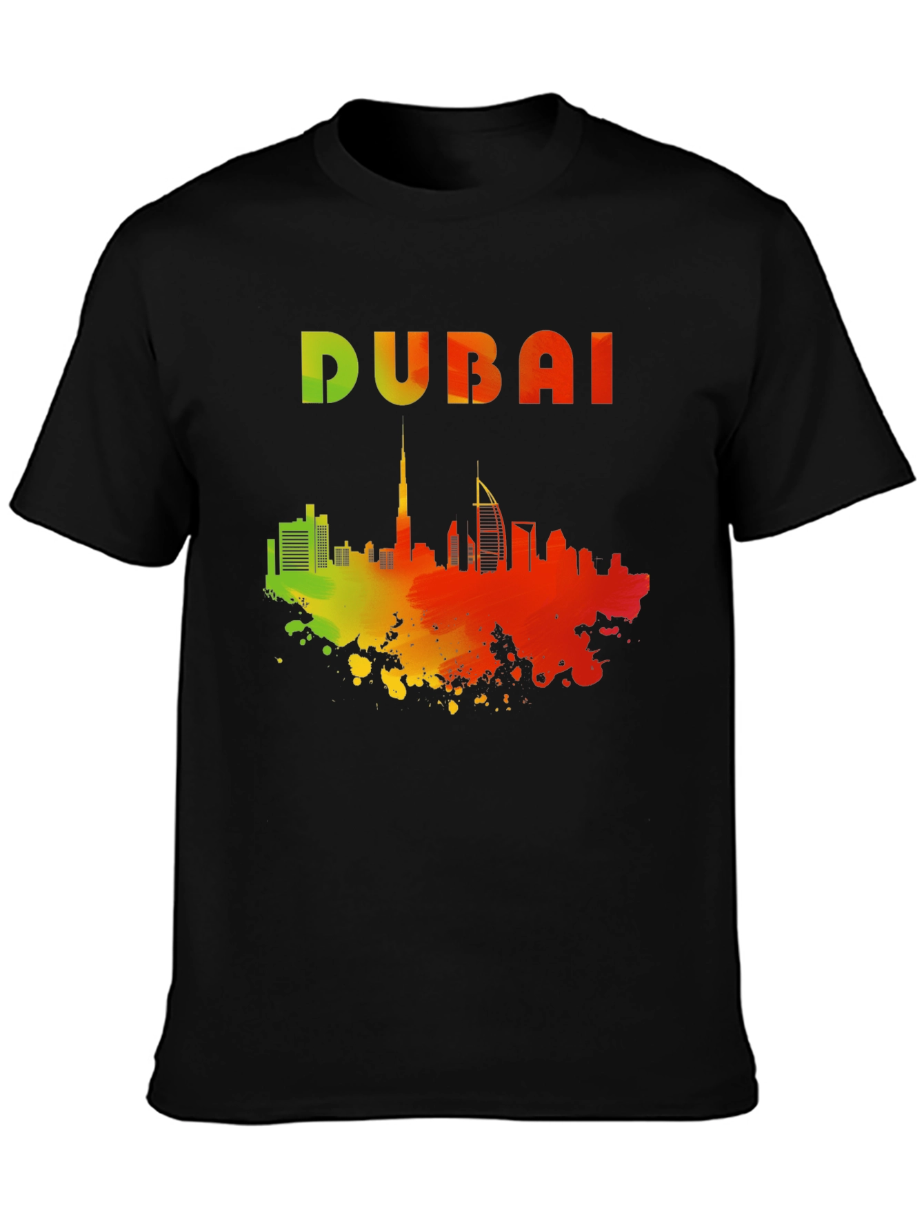 Dubai Skyline T-Shirt - Urban Graphic Tee