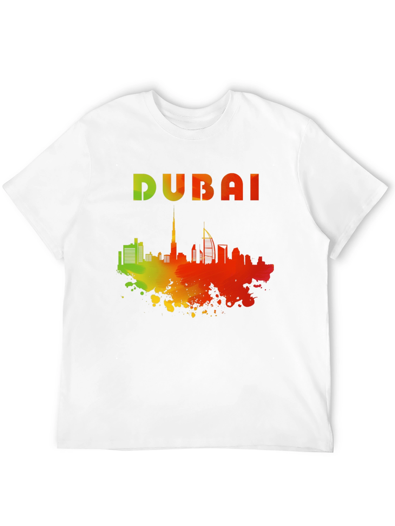 Dubai Skyline T-Shirt - Urban Graphic Tee