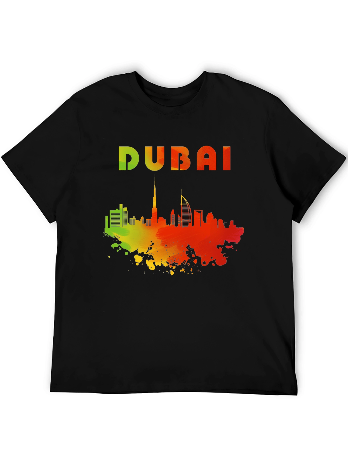 Dubai Skyline T-Shirt - Urban Graphic Tee