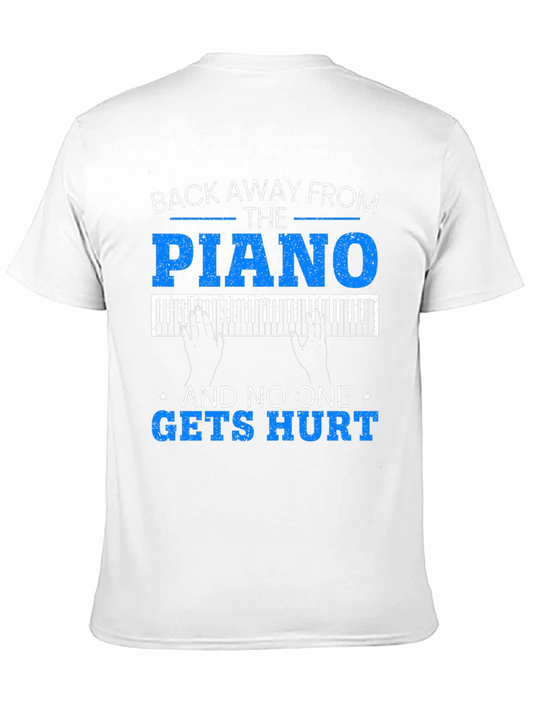 Piano Player Warning T-Shirt