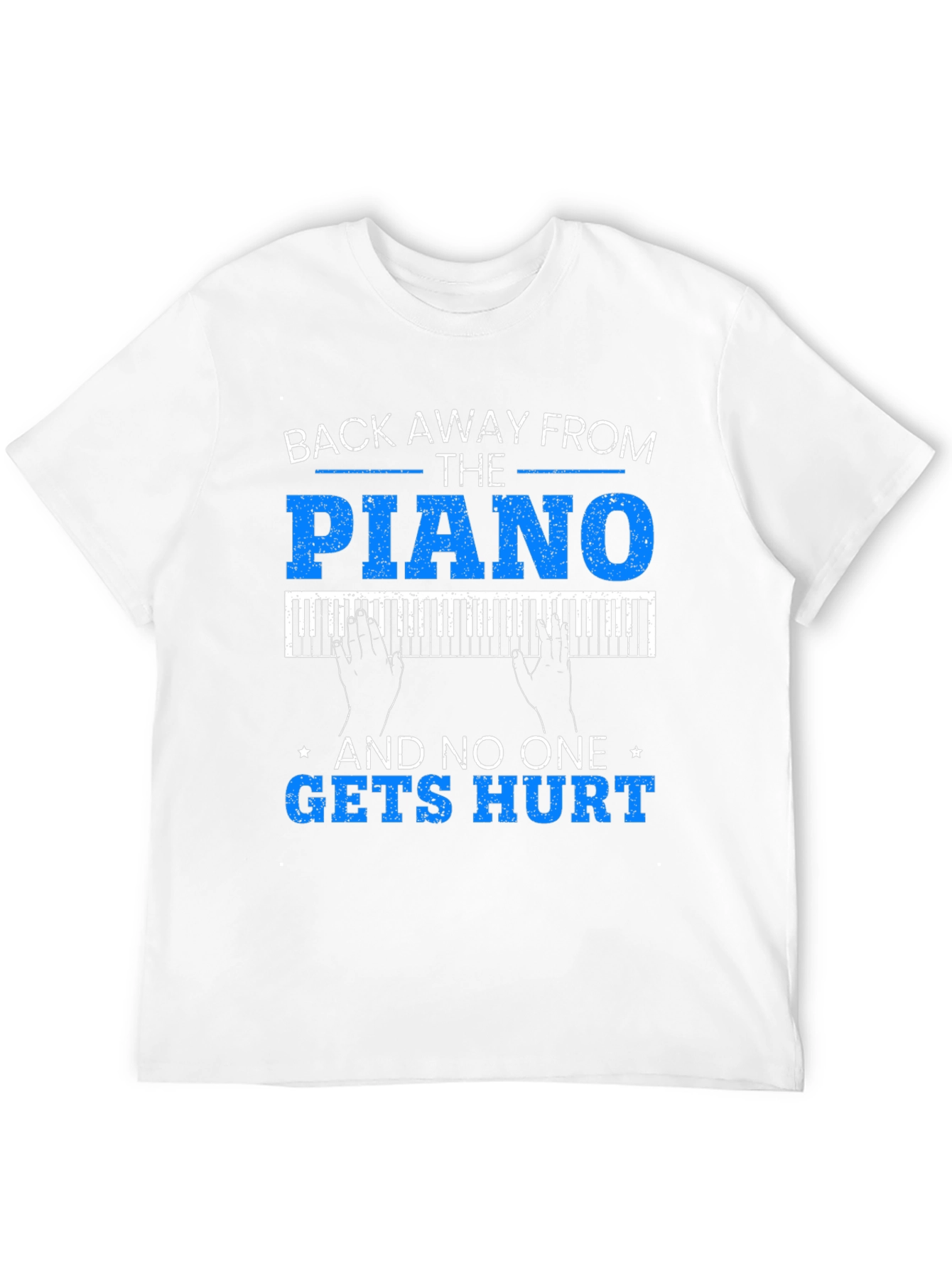 Piano Player Warning T-Shirt