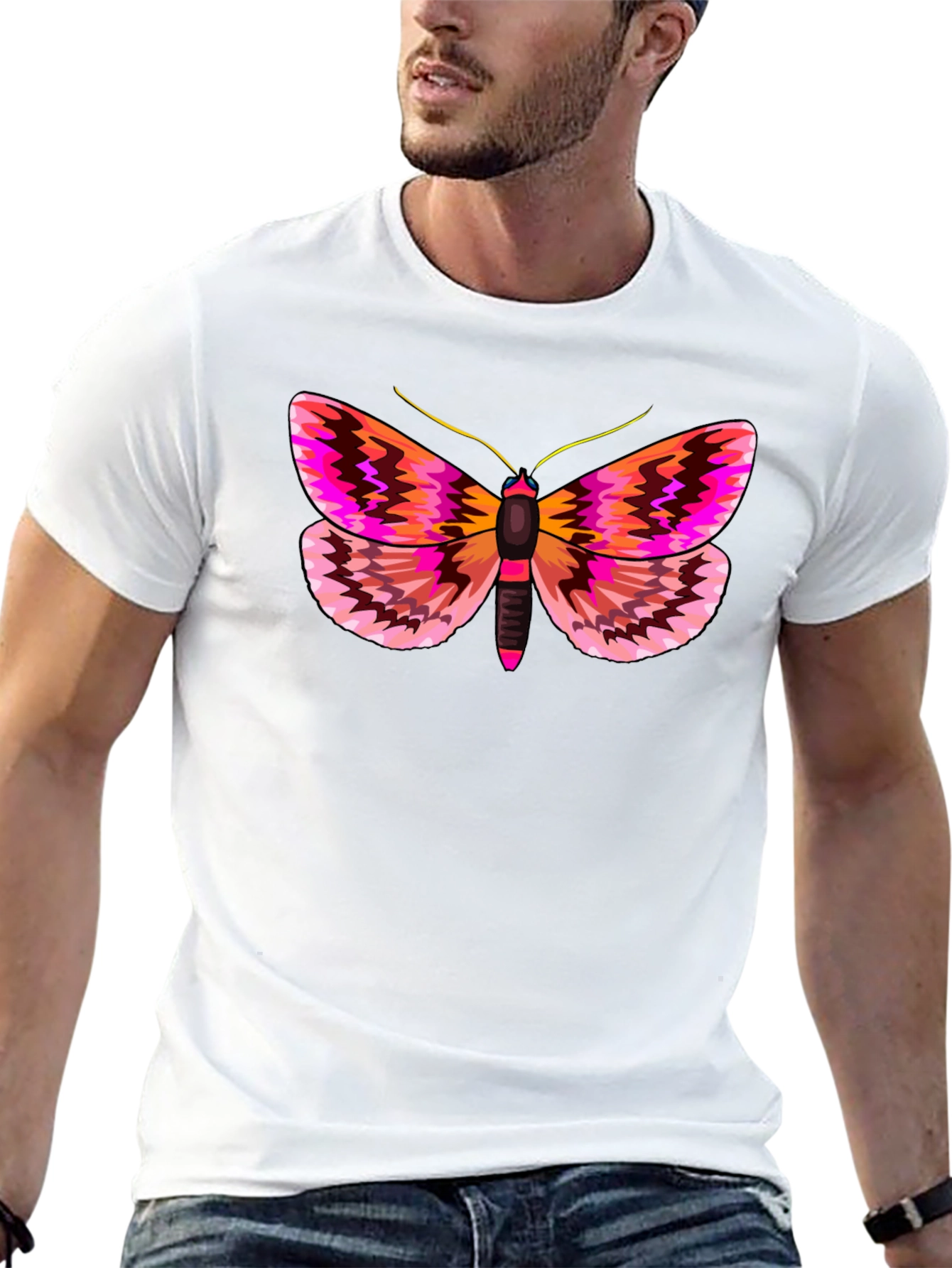Butterfly Graphic Tee - Unique Stylish Design