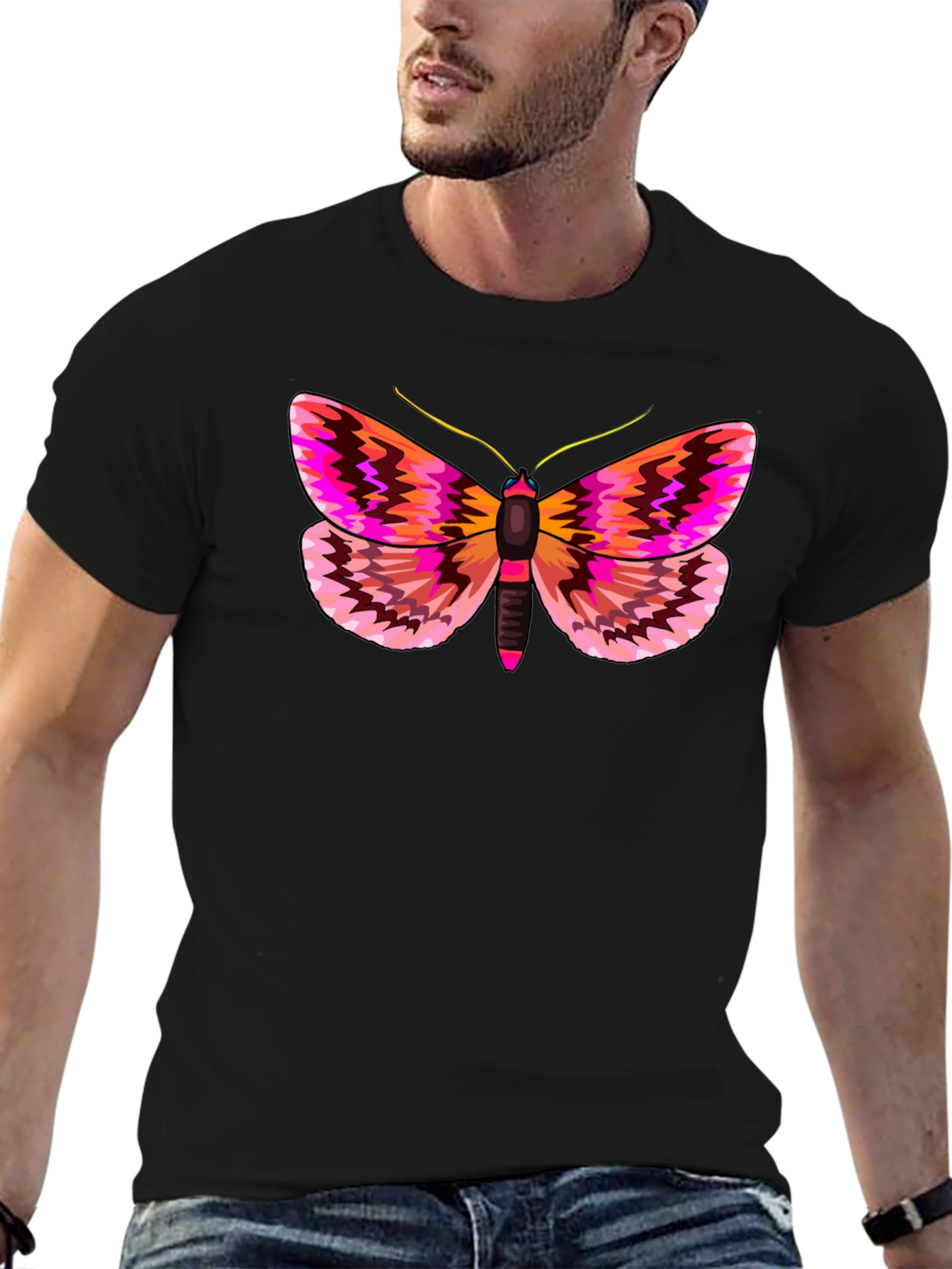 Butterfly Graphic Tee - Unique Stylish Design
