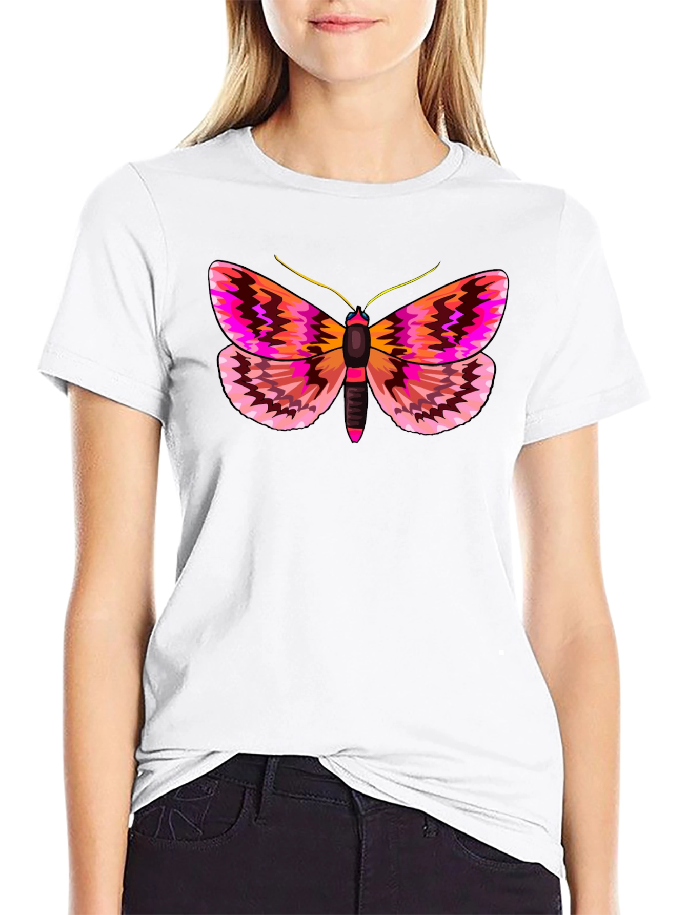 Butterfly Graphic Tee - Unique Stylish Design
