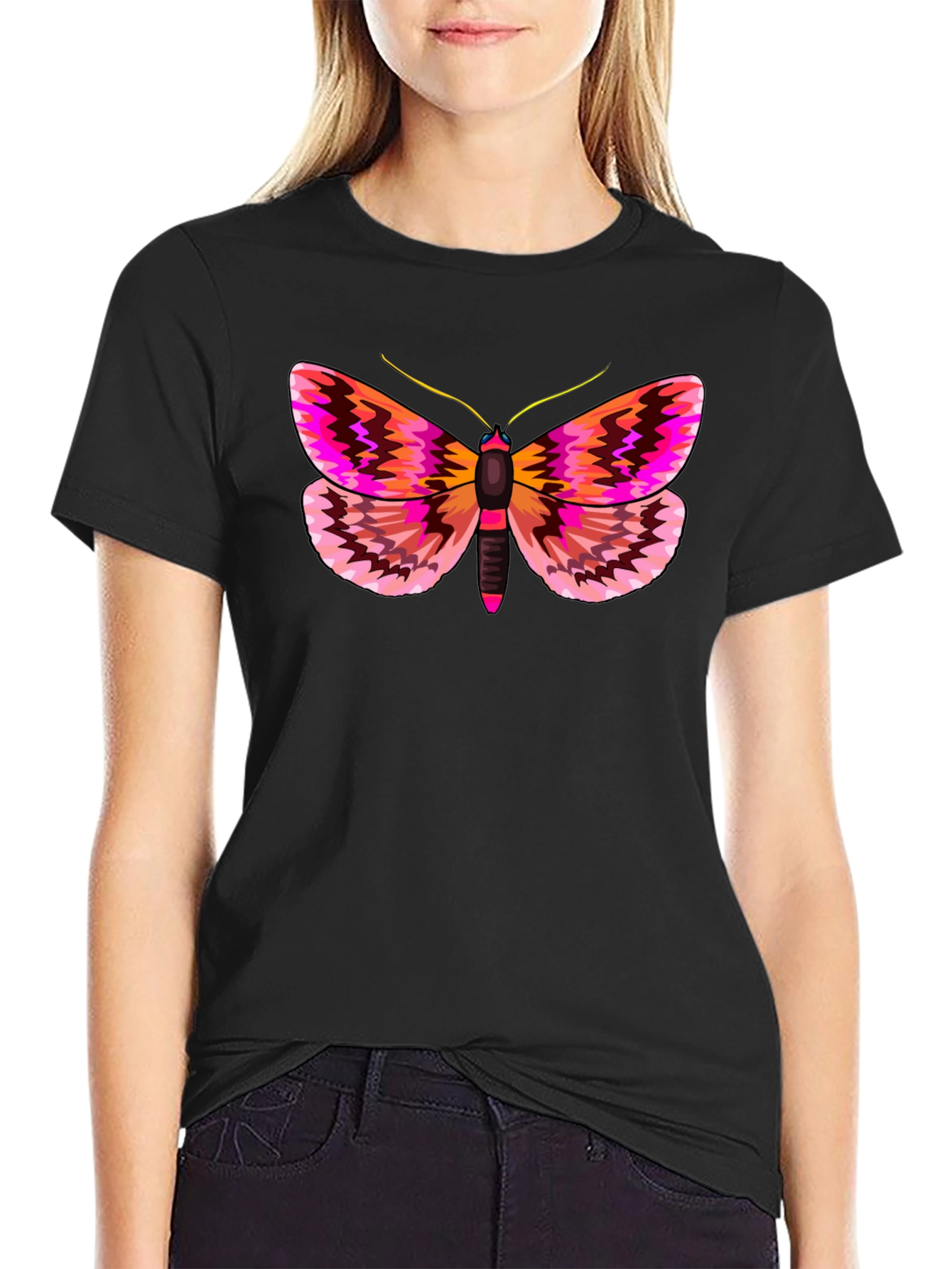 Butterfly Graphic Tee - Unique Stylish Design
