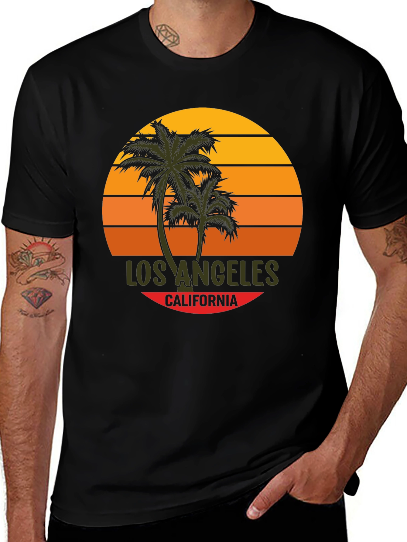 Los Angeles California Graphic T-Shirt