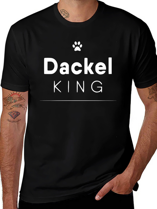 Dackel King T-Shirt - Dachshund Lover Tee