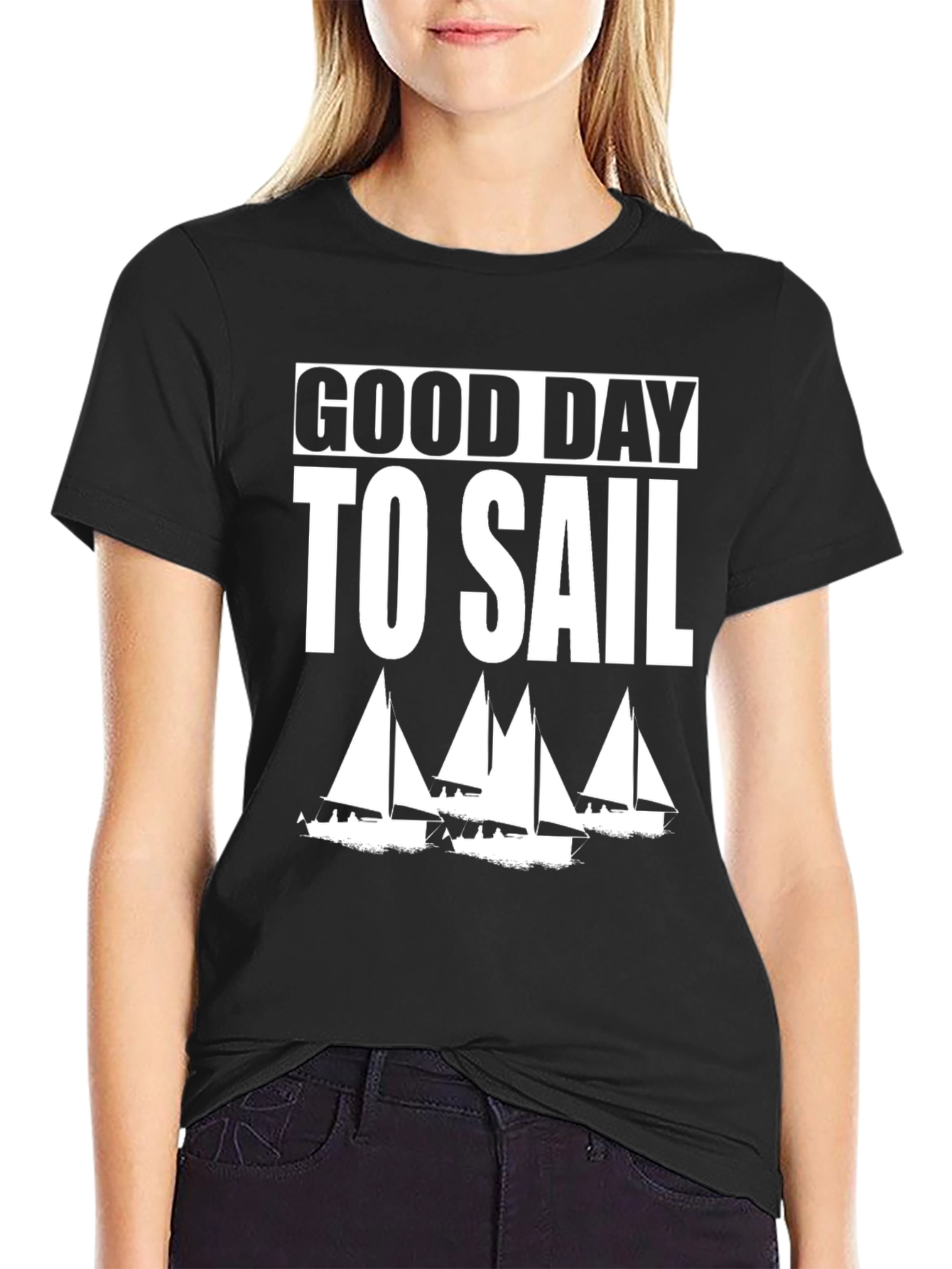 Good Day to Sail T-Shirt - Nautical Sailing Shirt