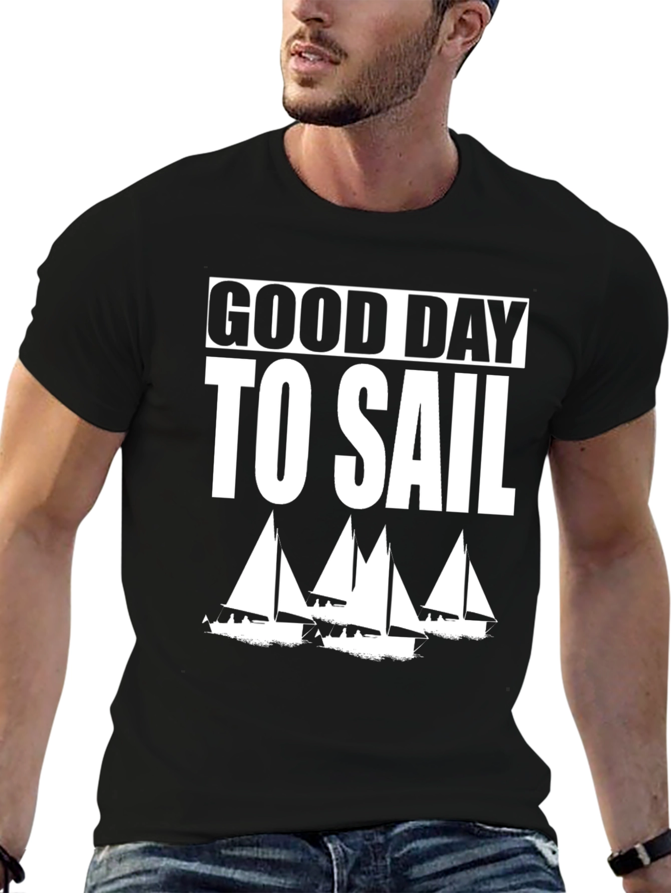 Good Day to Sail T-Shirt - Nautical Sailing Shirt