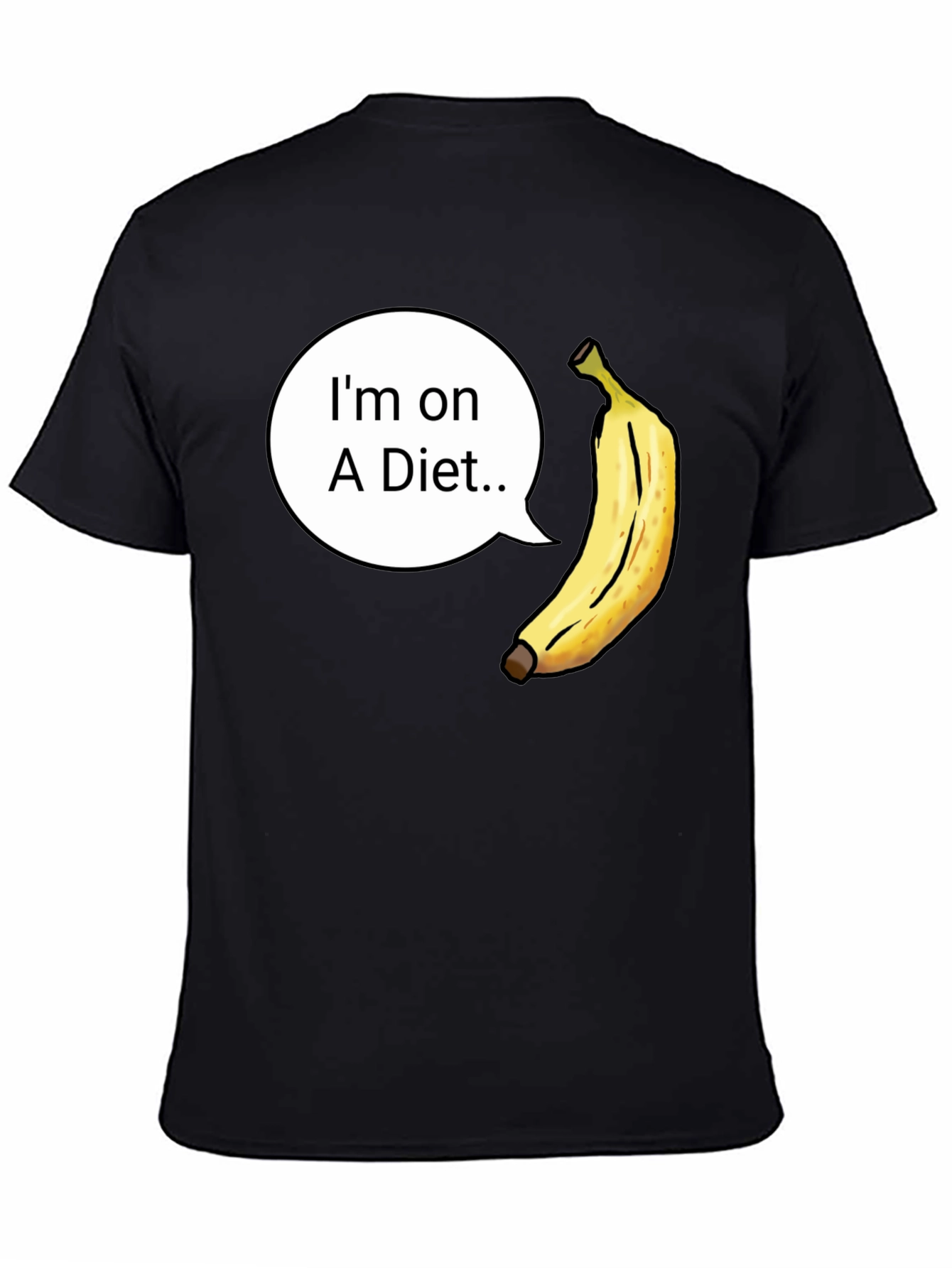 Funny Banana Diet T-Shirt - Unisex Graphic Tee