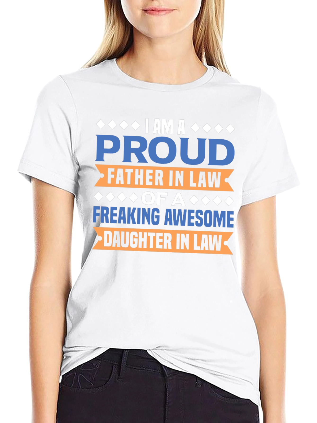 Proud Father-In-Law Awesome Daughter T-Shirt