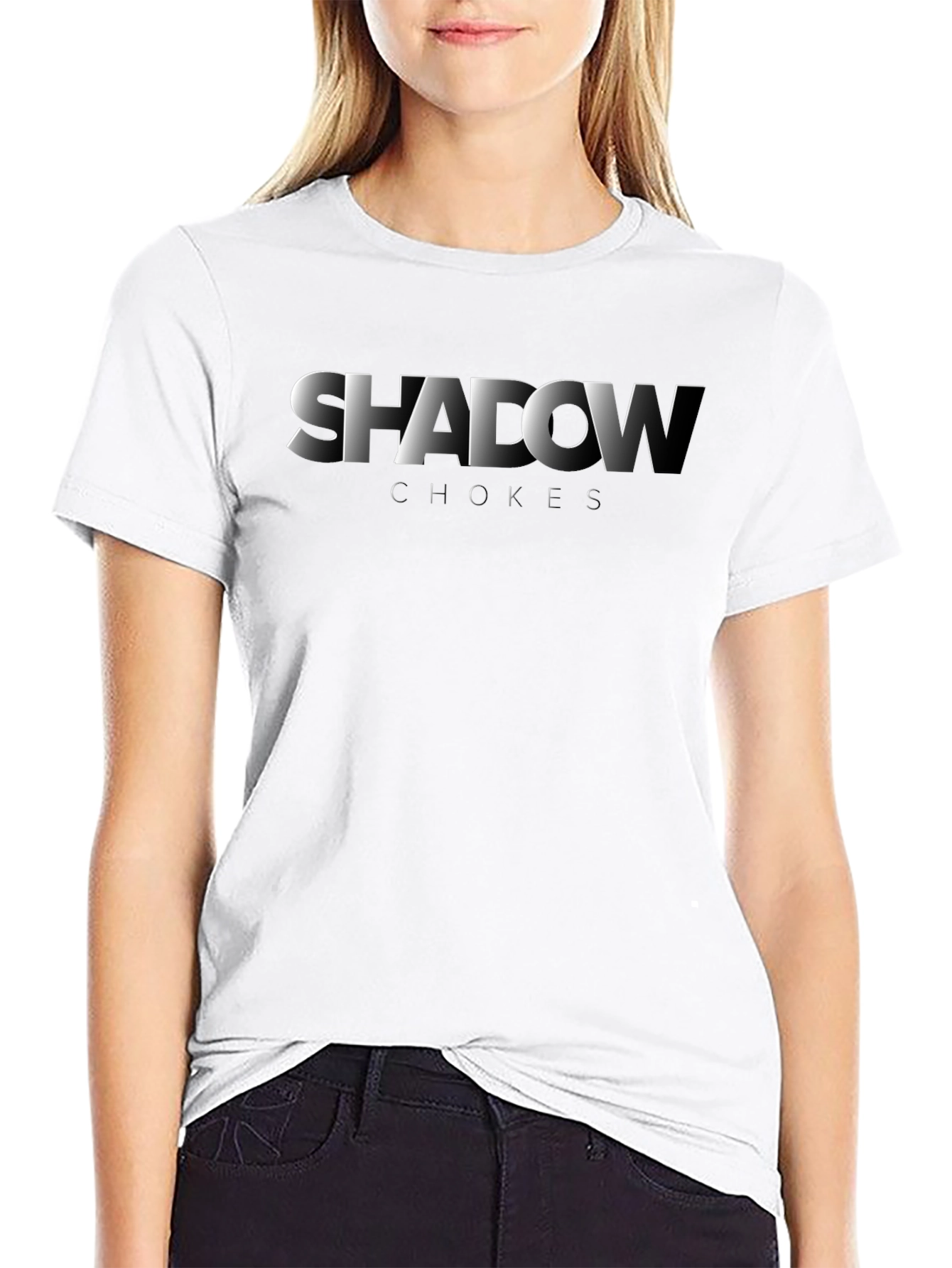 Shadow Chokes Black Graphic Tee