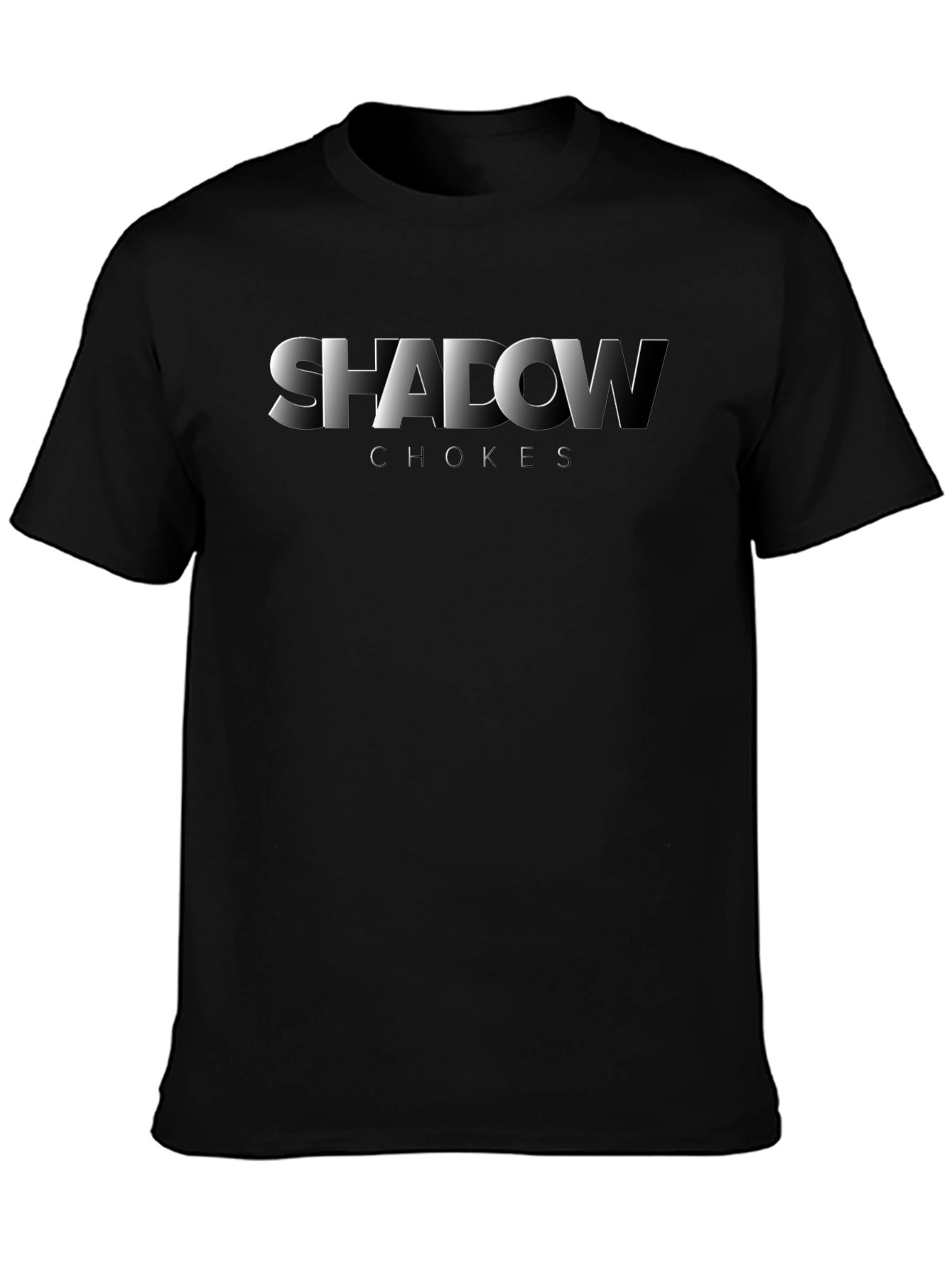 Shadow Chokes Black Graphic Tee