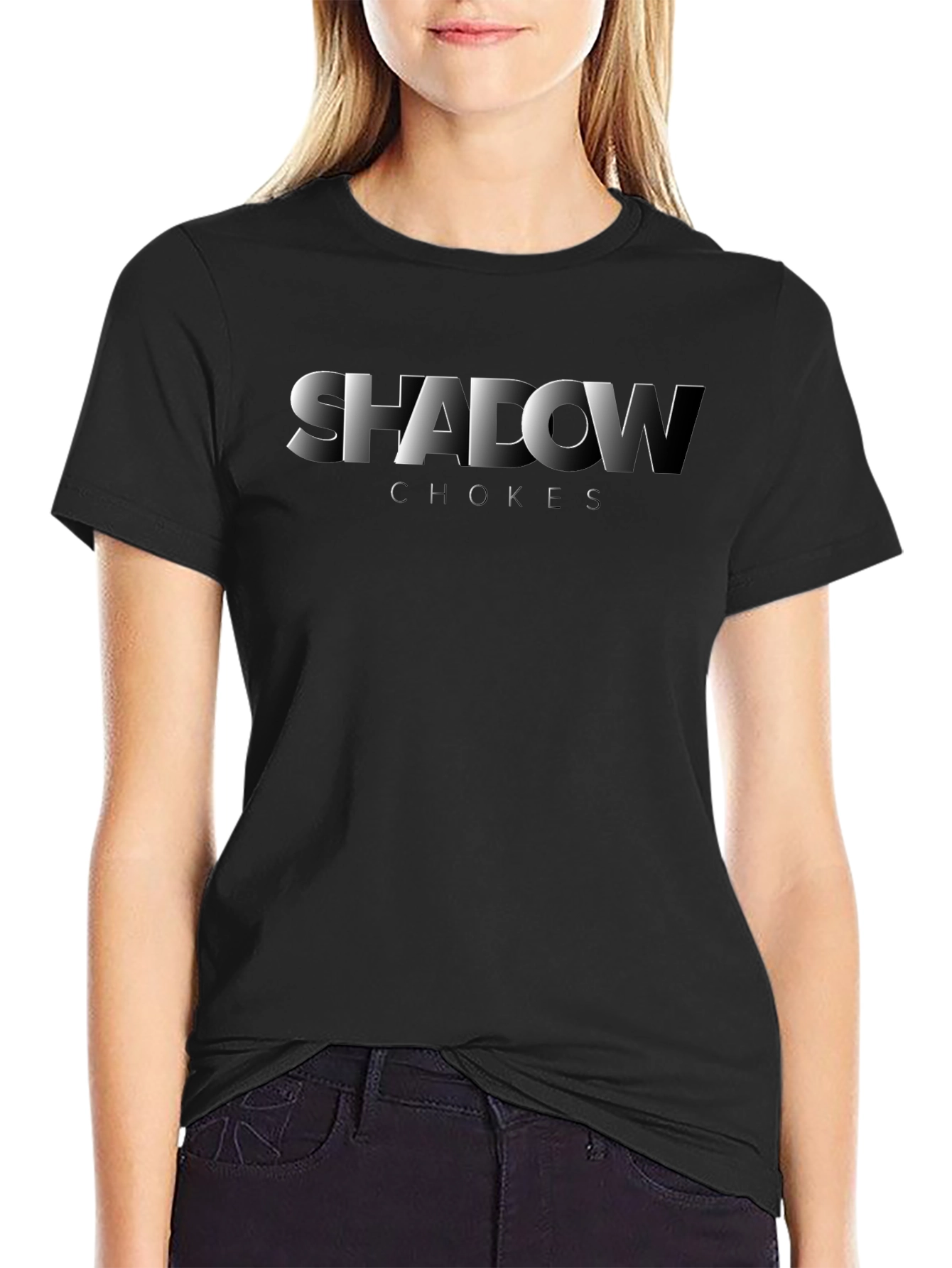 Shadow Chokes Black Graphic Tee