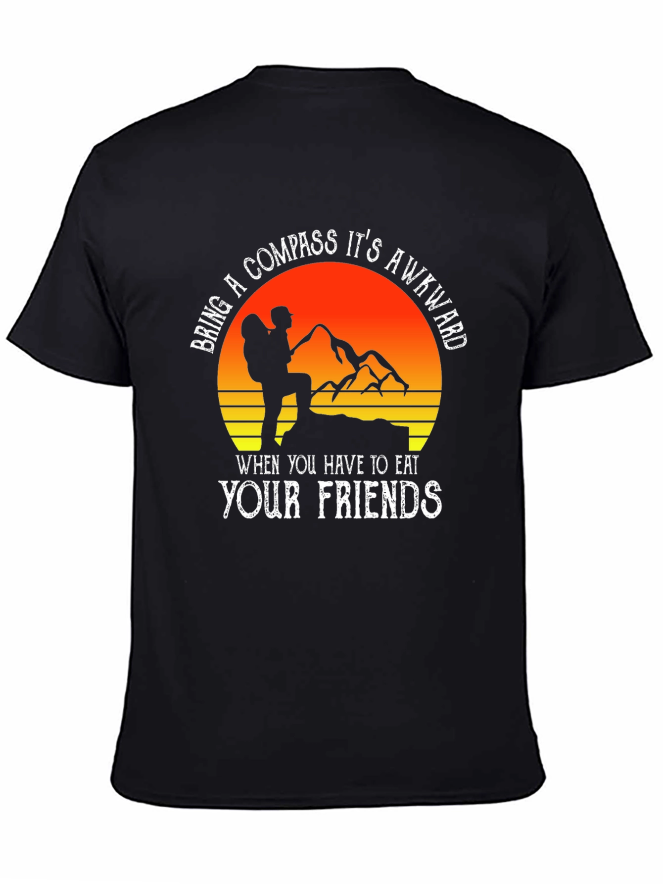 Awkward Compass T-Shirt - Hiking Humor Tee
