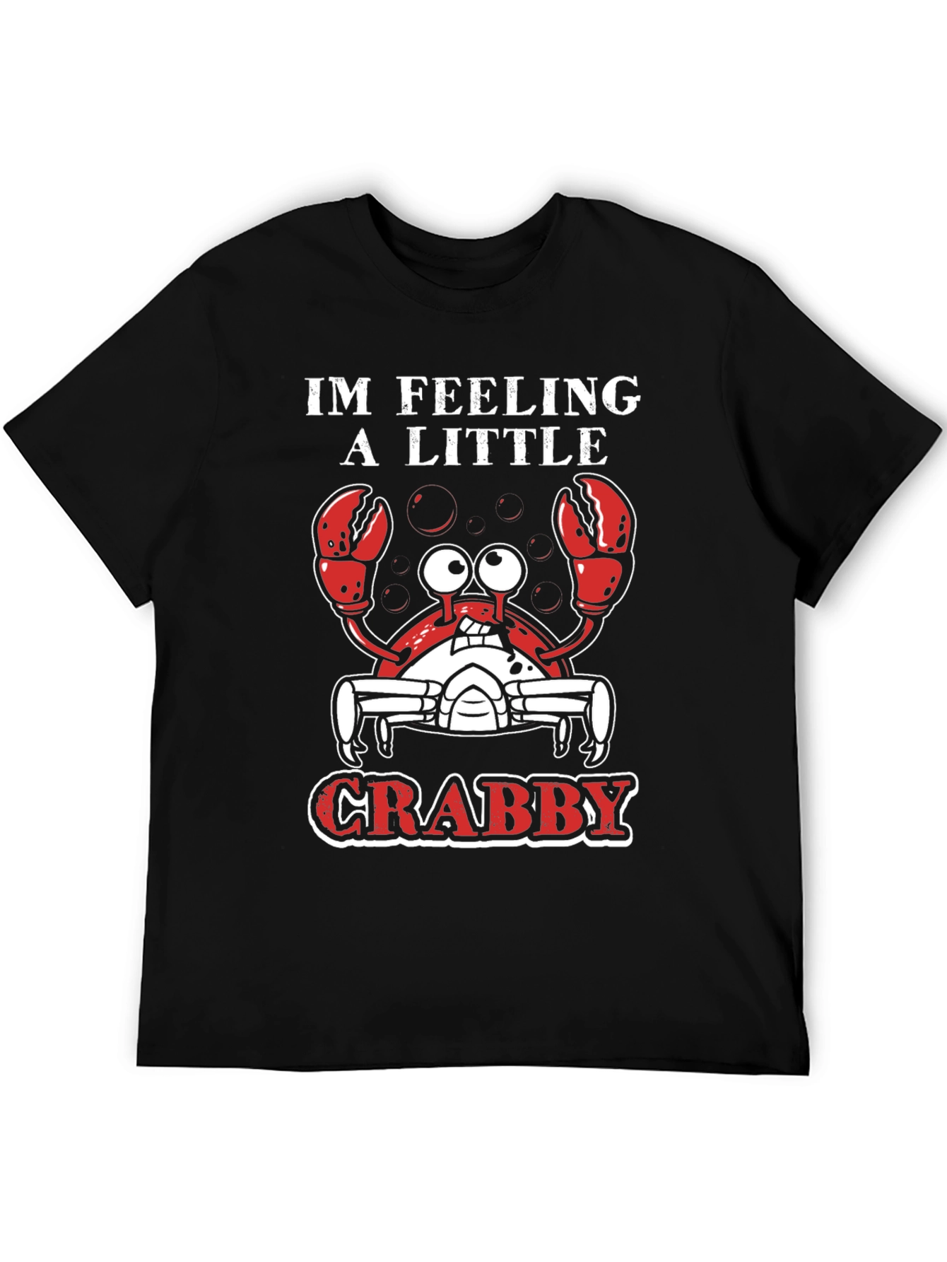 Crabby T-Shirt Funny Cartoon Crab Tee