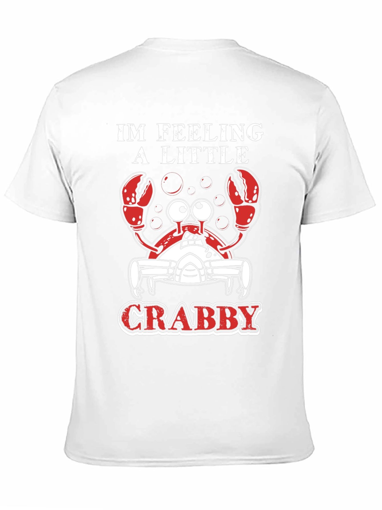 Crabby T-Shirt Funny Cartoon Crab Tee