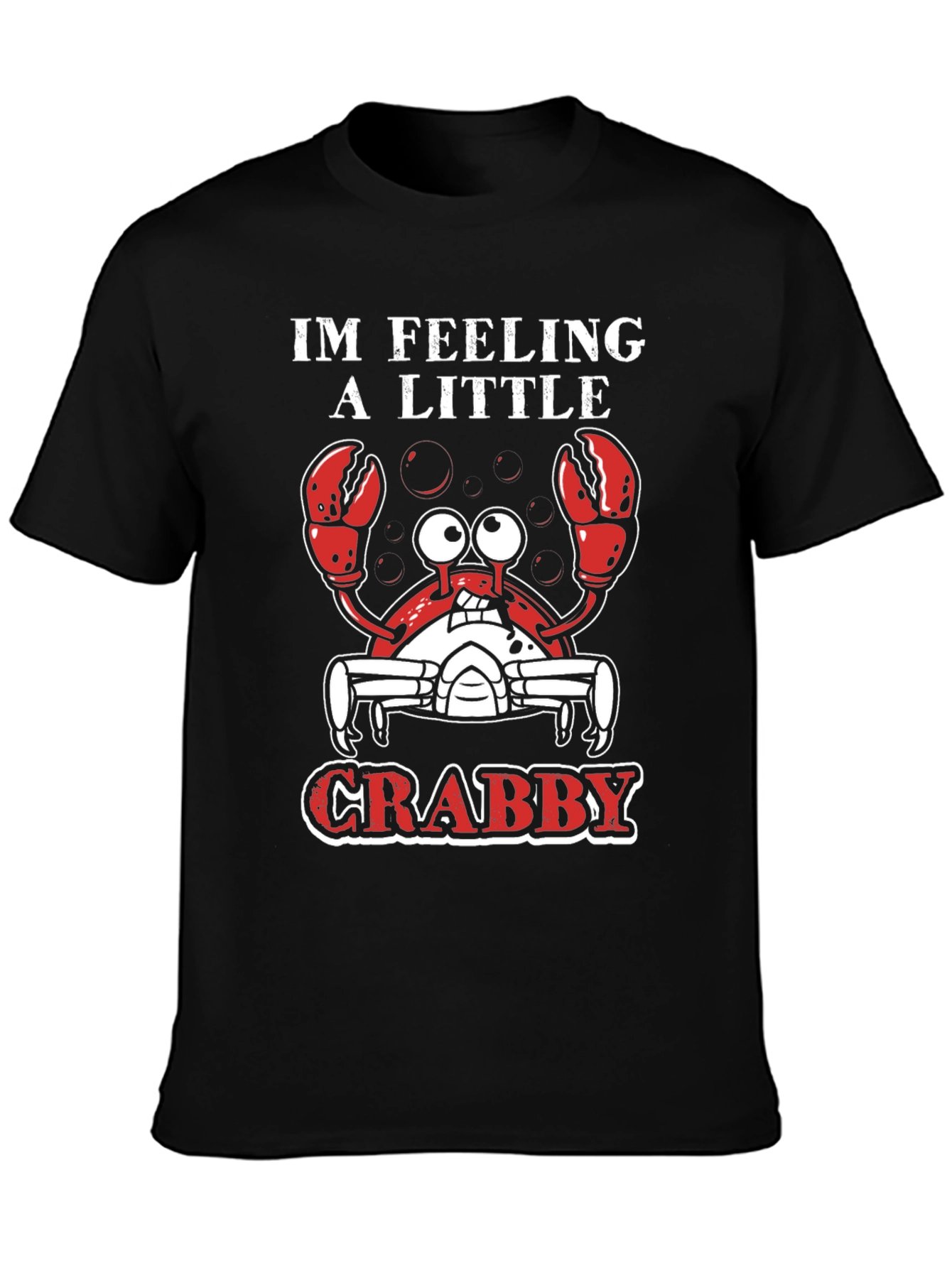 Crabby T-Shirt Funny Cartoon Crab Tee