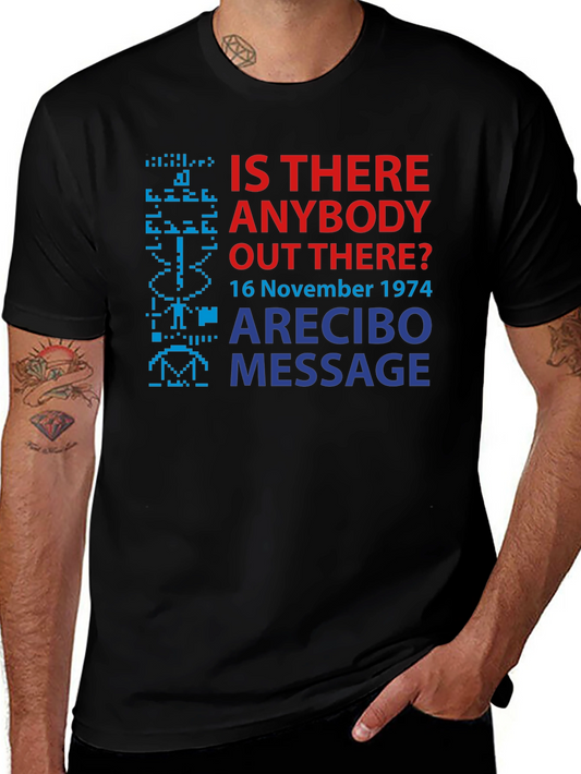 Arecibo Message Graphic T-Shirt