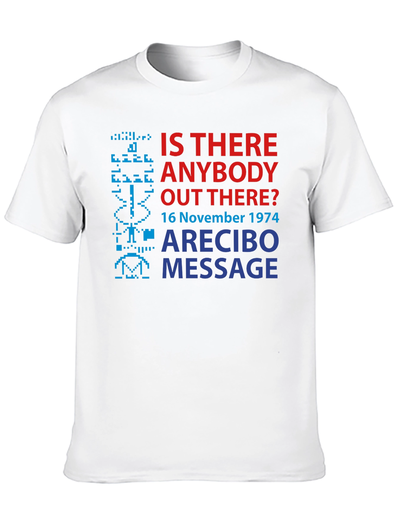 Arecibo Message Graphic T-Shirt