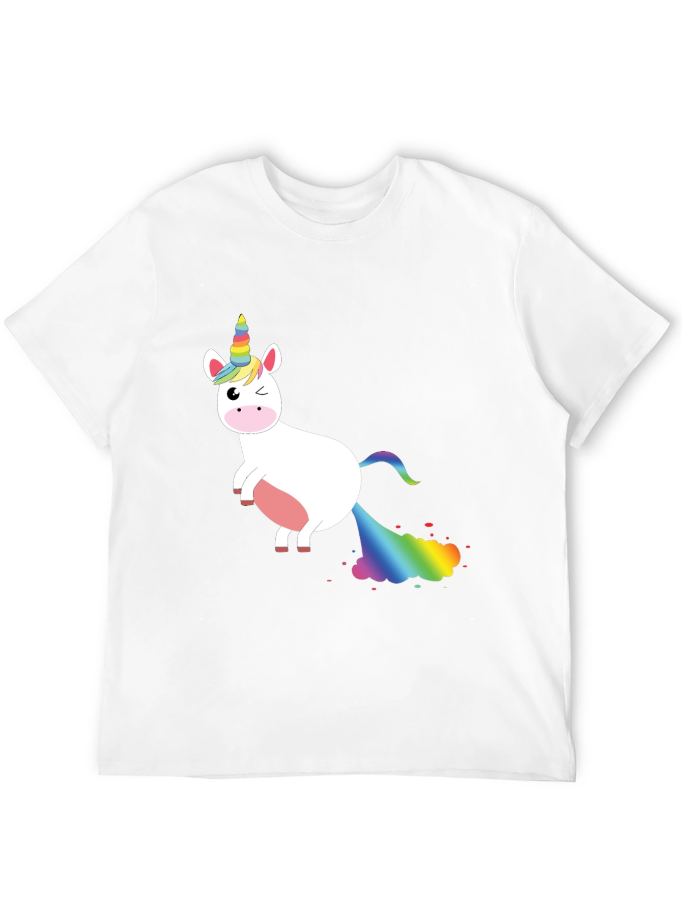 Funny Unicorn Rainbow T-Shirt