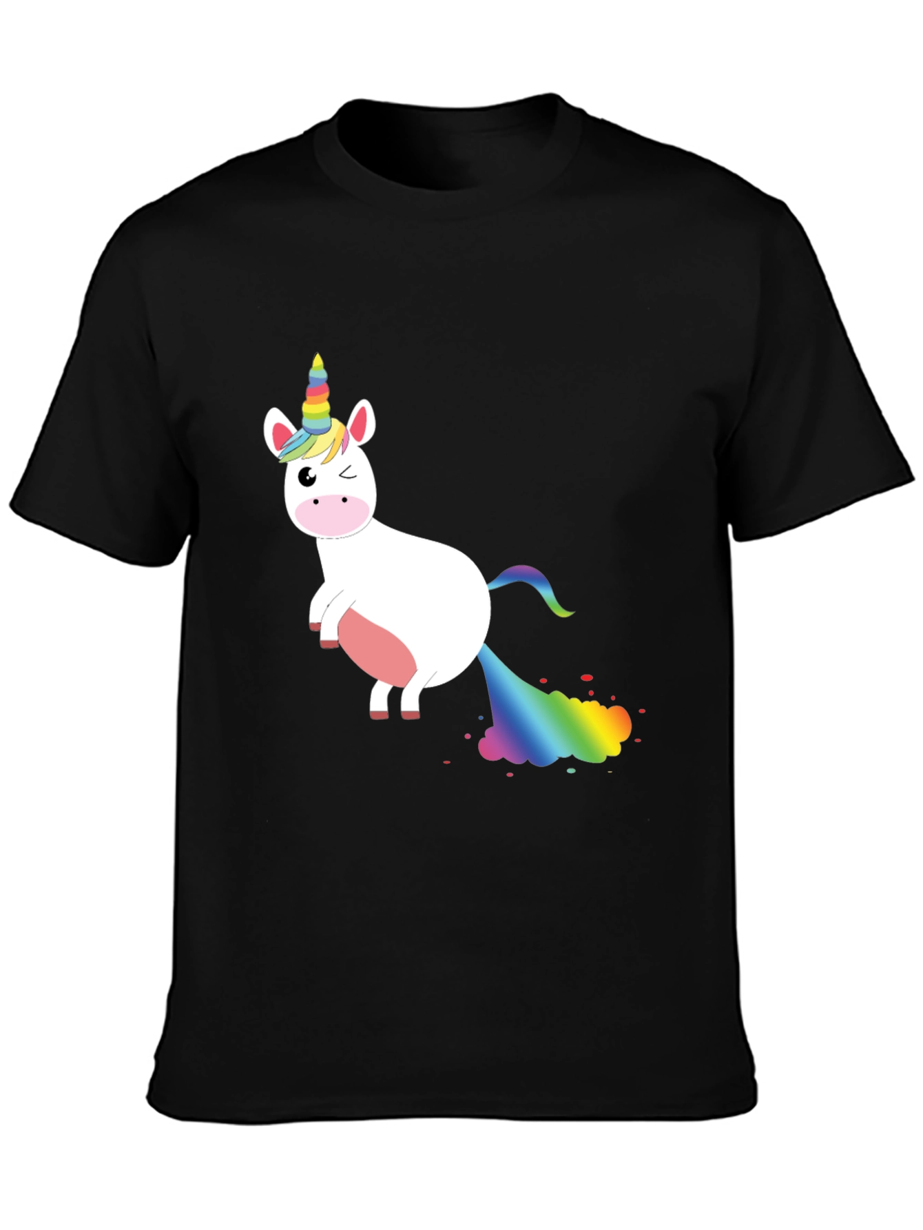 Funny Unicorn Rainbow T-Shirt