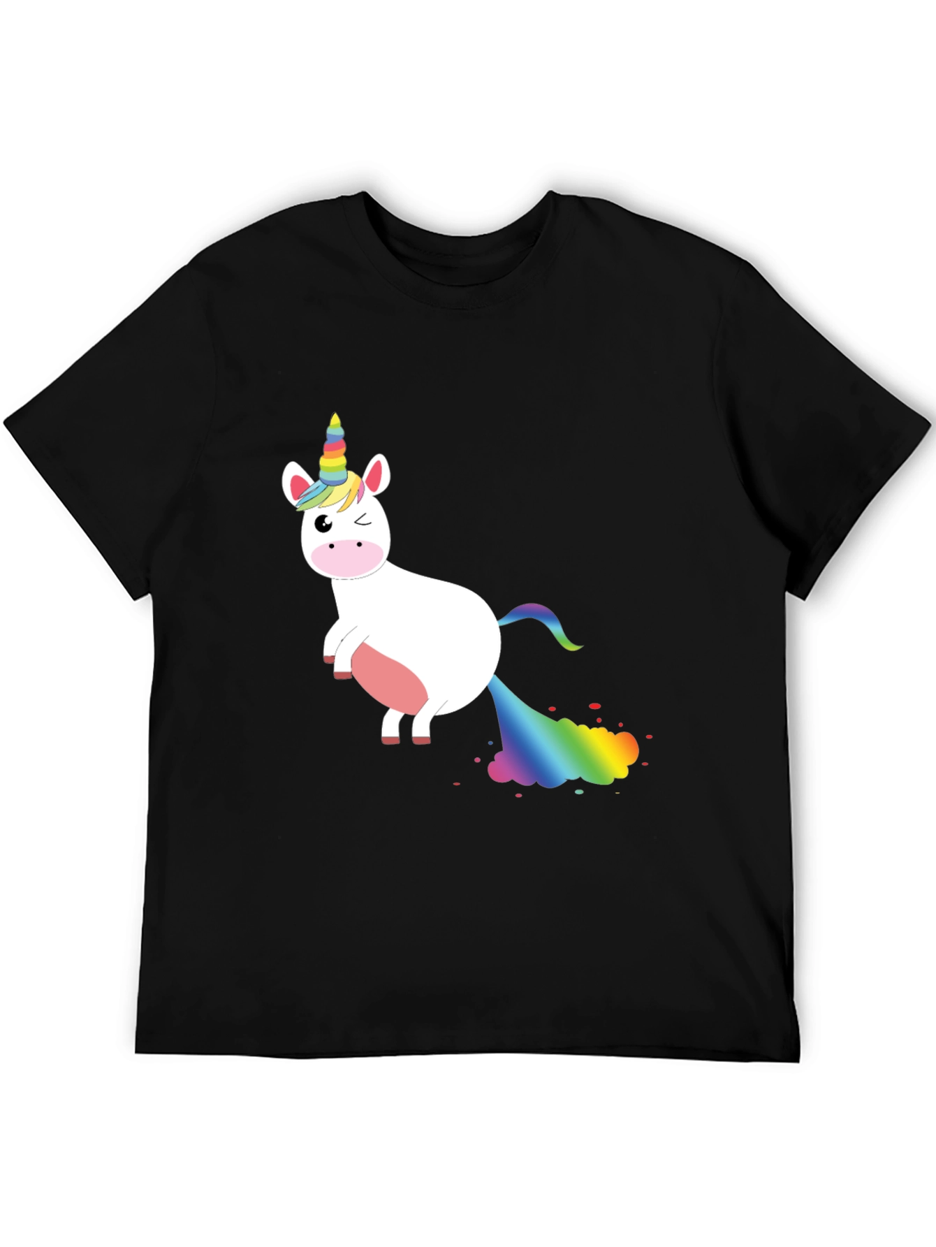 Funny Unicorn Rainbow T-Shirt