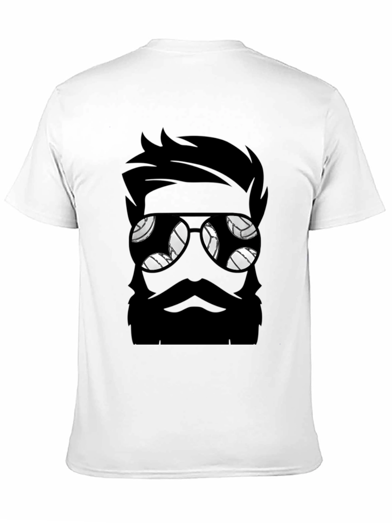 Bearded Volleyball Fan T-Shirt