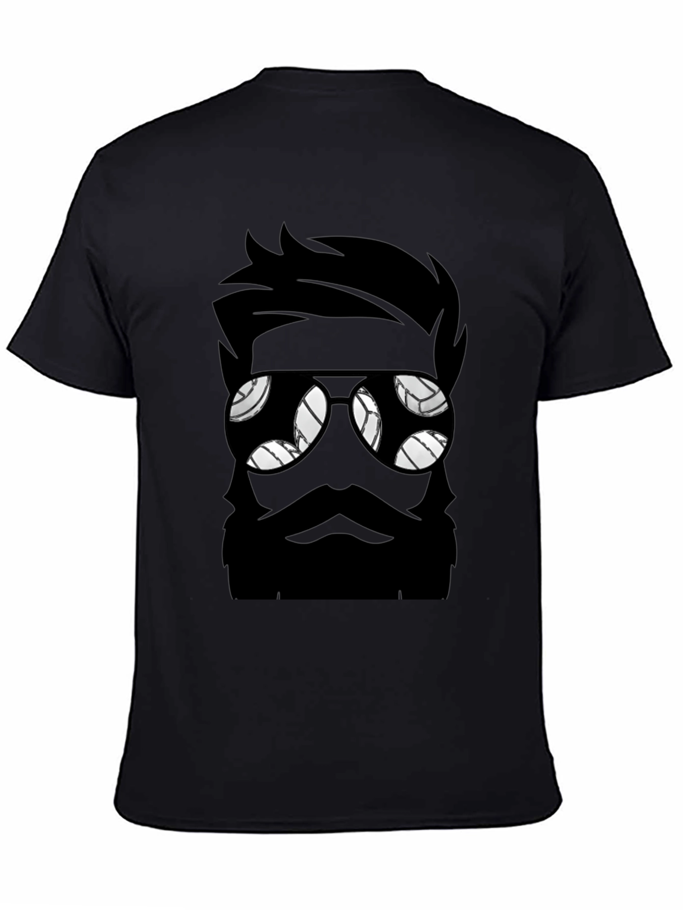 Bearded Volleyball Fan T-Shirt