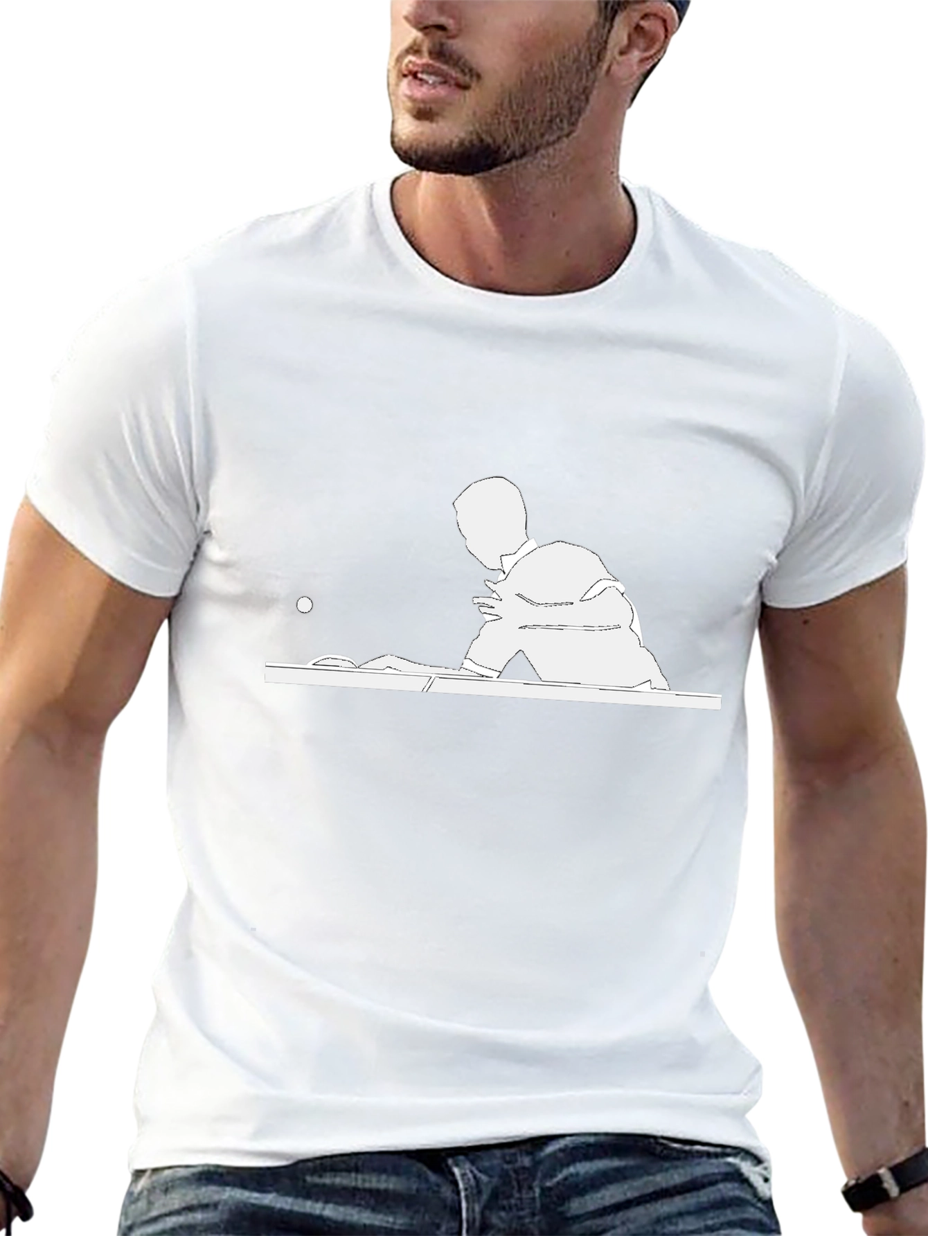 Pool Player T-Shirt - Black