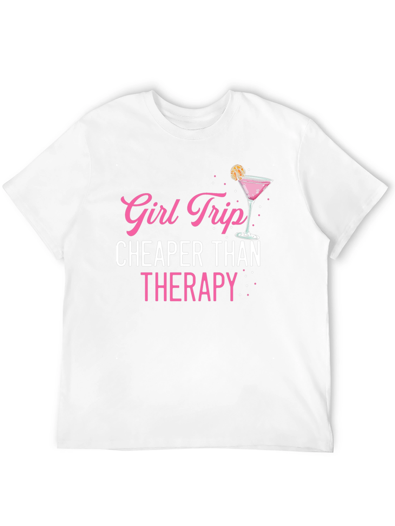Girl Trip Cheaper Than Therapy Graphic Tee