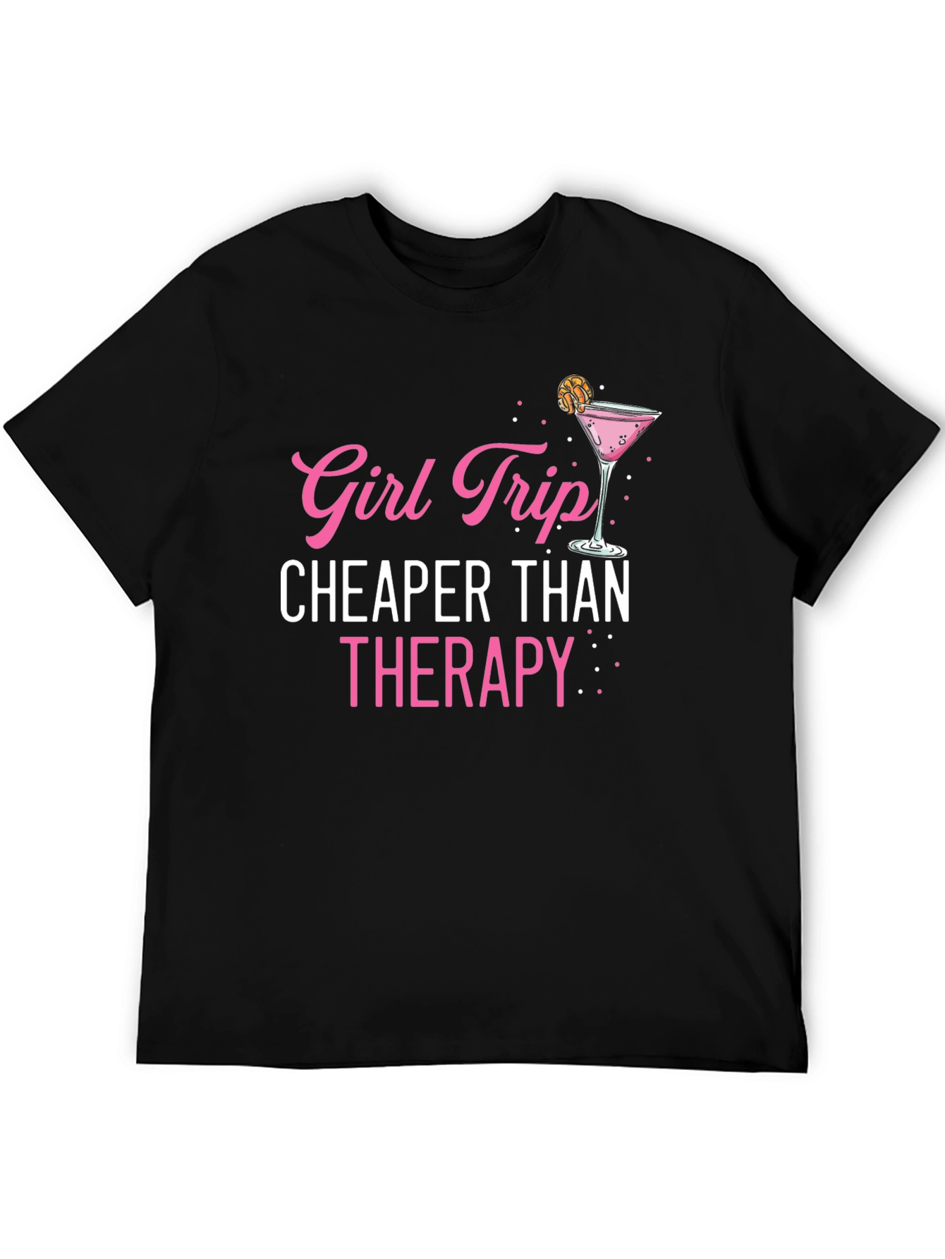Girl Trip Cheaper Than Therapy Graphic Tee