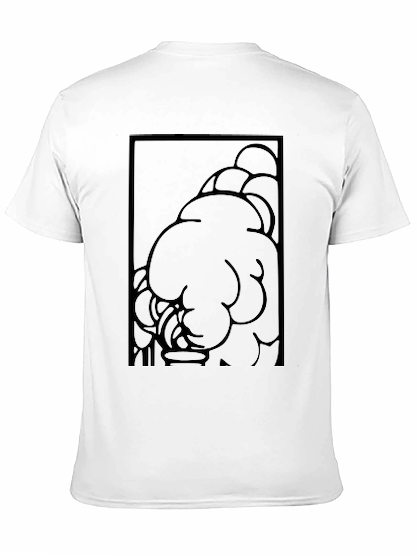 Graphic Print Black T-Shirt